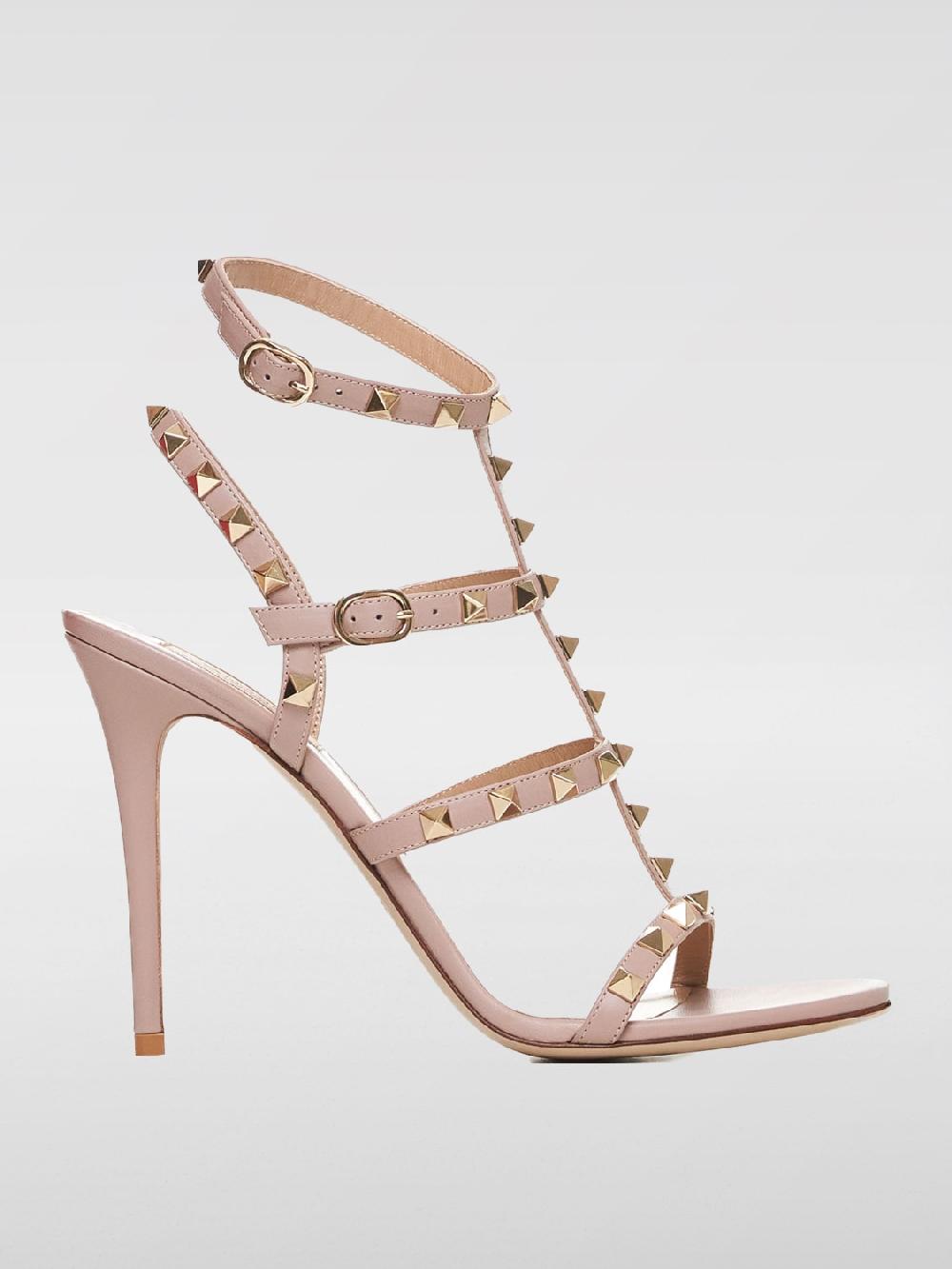 Giglio Sandalo Rockstud Valentino Garavani in pelle