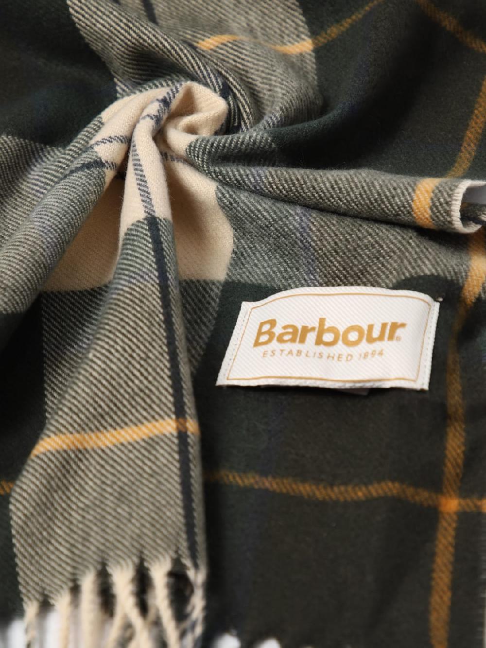 Giglio Sciarpa Barbour In Tessuto Riciclato Con Motivo Tartan
