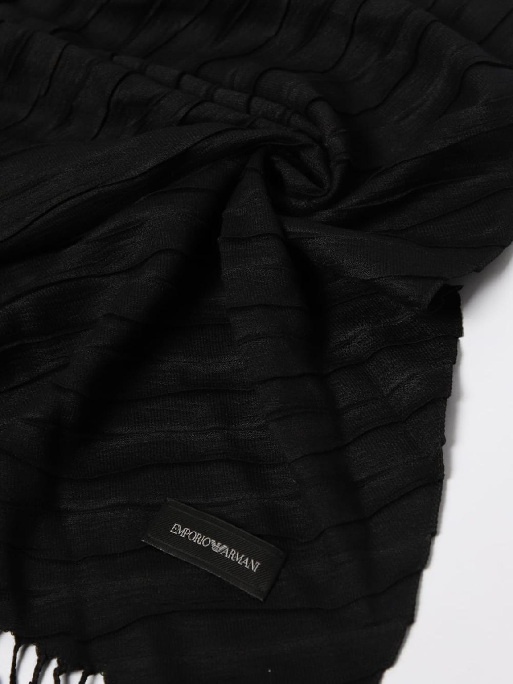 Giglio Sciarpa Emporio Armani In Misto Viscosa Jacquard
