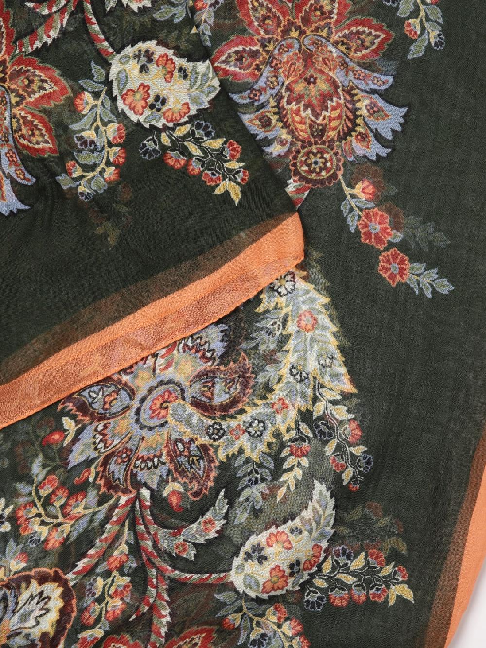 Giglio Sciarpa Etro In Modal E Seta E Con Motivo Jacquard