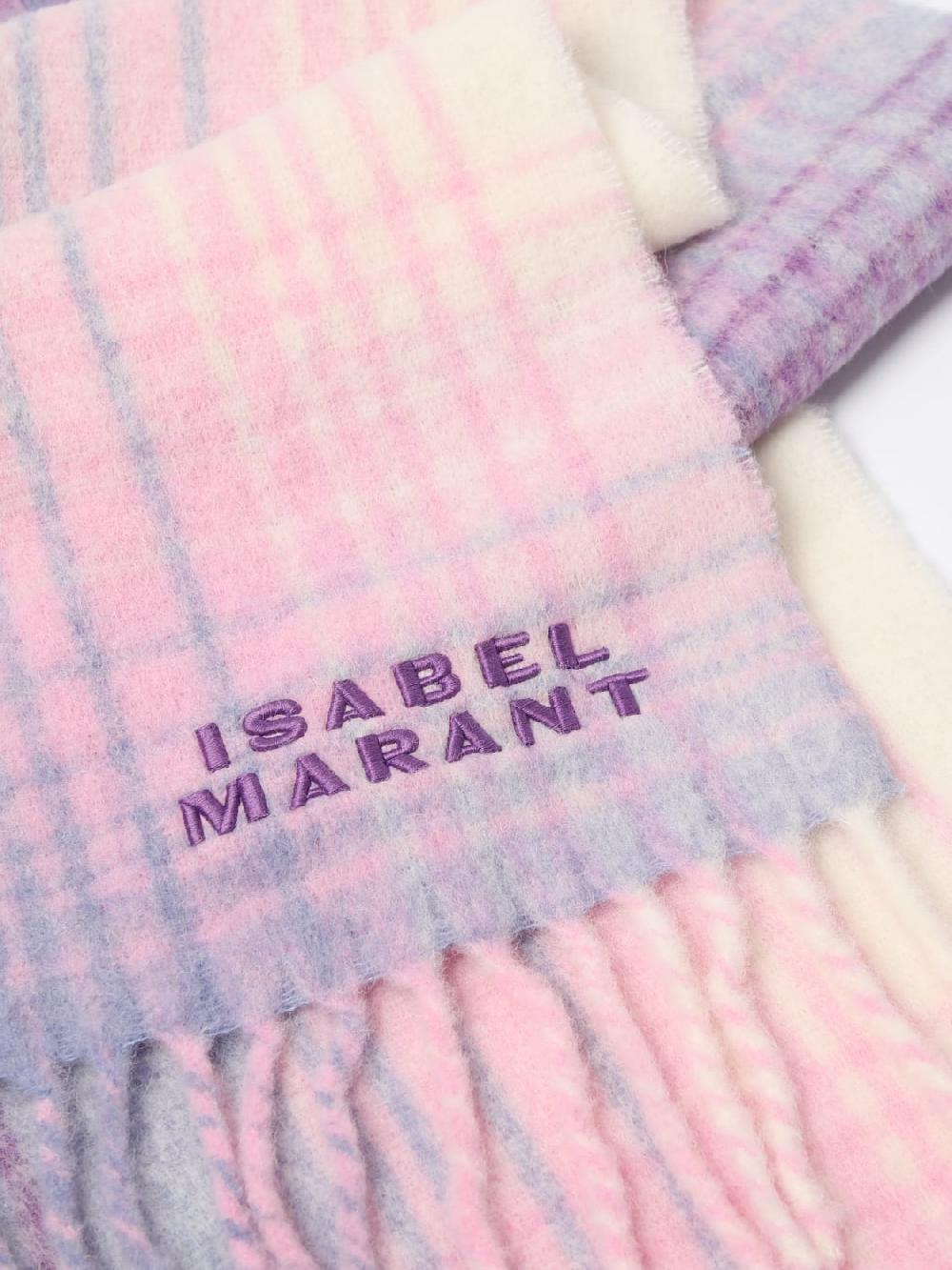 Giglio Sciarpa Isabel Marant In Lana Con Motivo A Righe