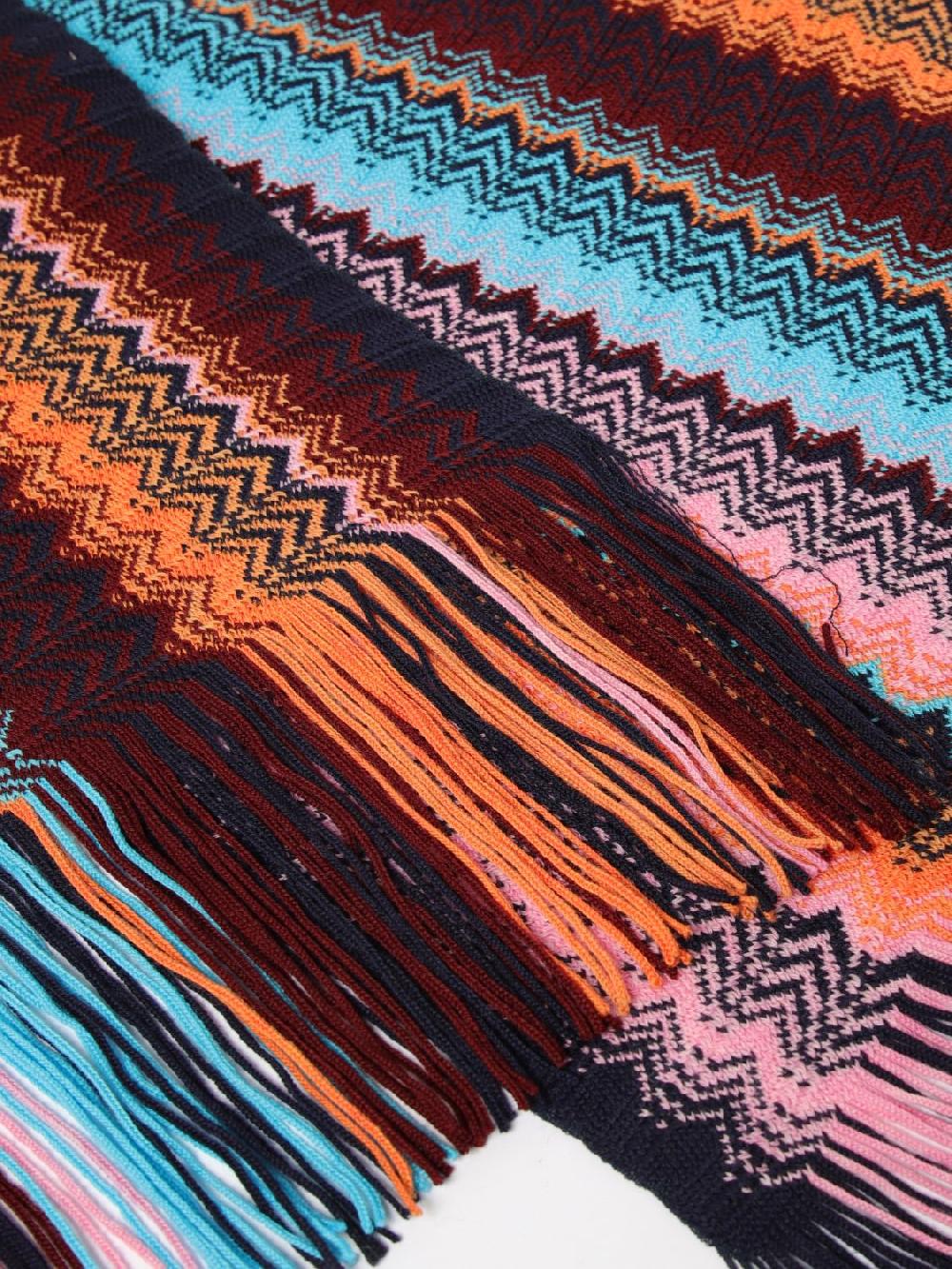 Giglio Sciarpa Missoni In Lana Con Motivo Zig Zag Jacquard