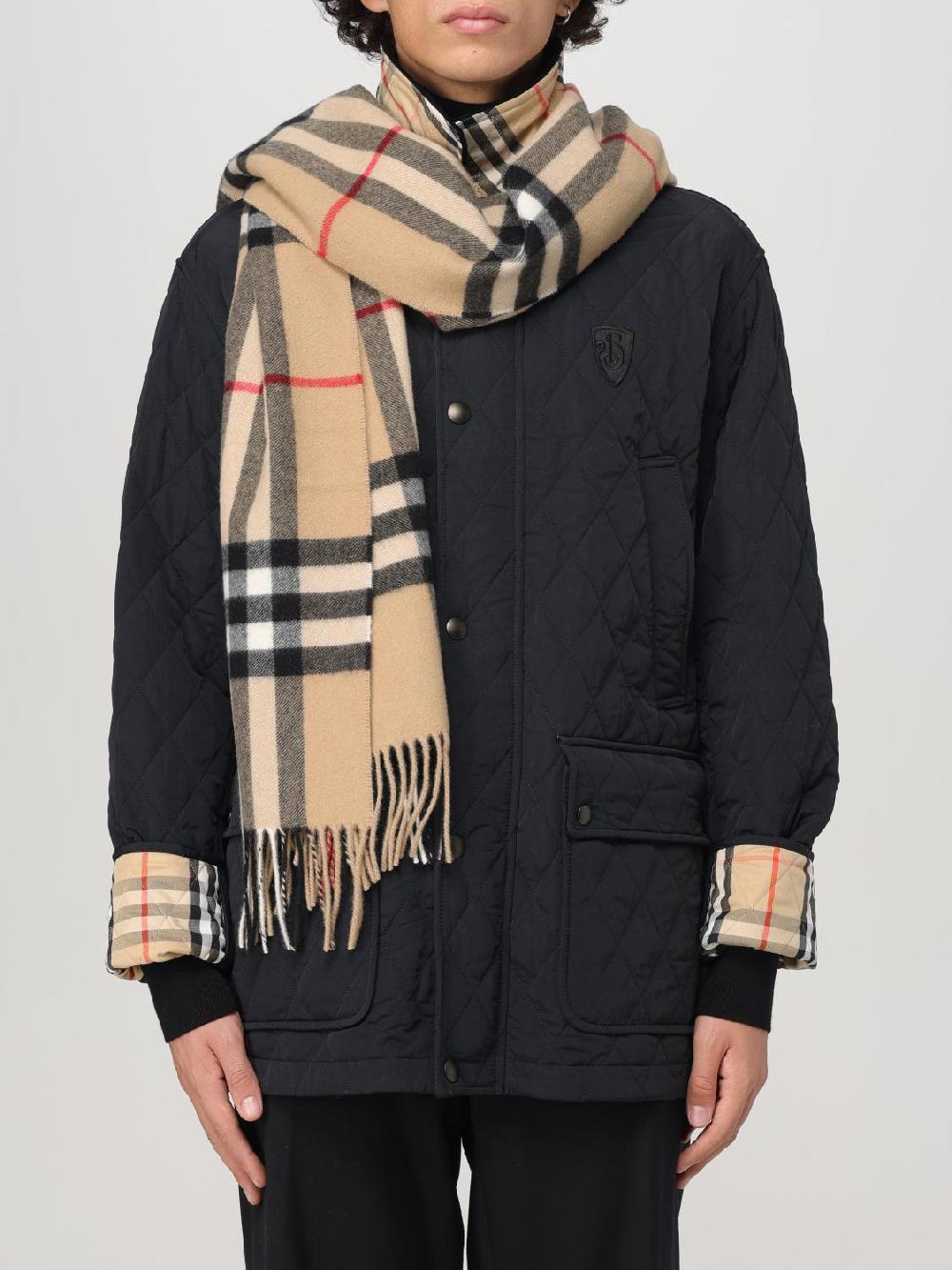 Giglio Sciarpa Vintage Check Burberry In Cashmere Jacquard