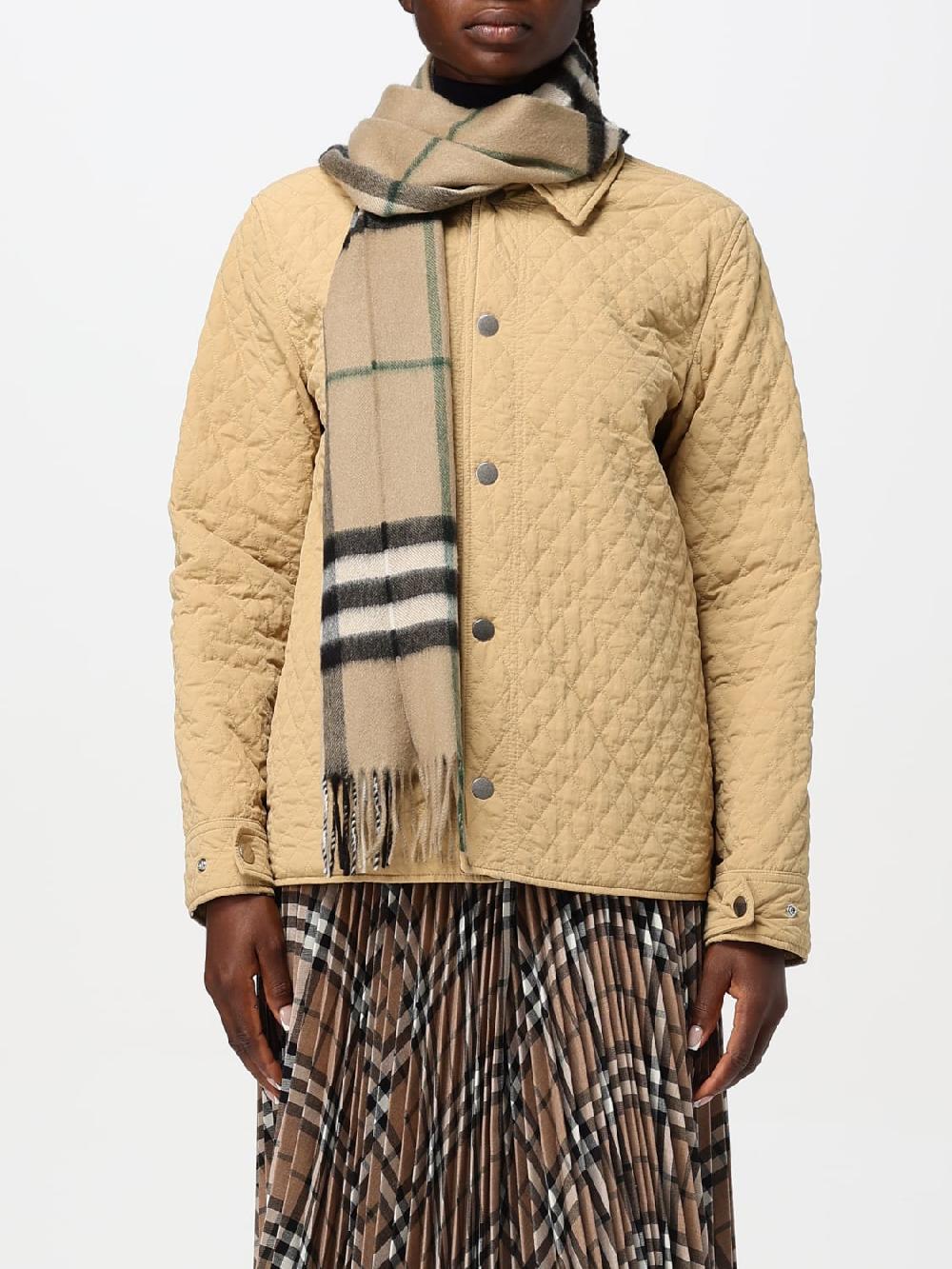 Giglio Sciarpa Vintage Check Burberry In Cashmere Jacquard