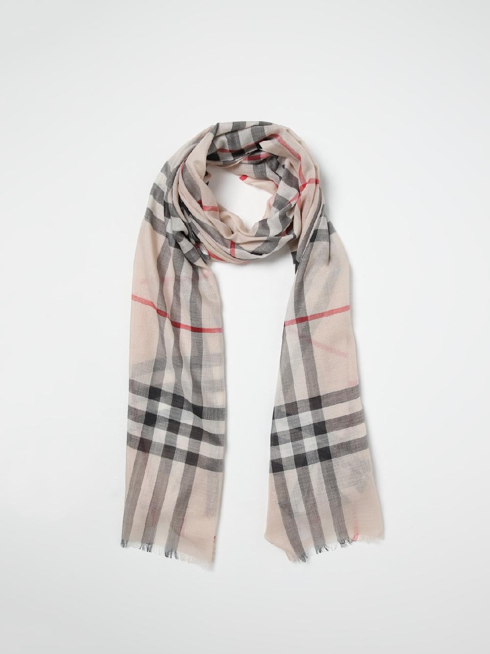 Giglio Sciarpa Vintage Check Burberry In Misto Lana Jacquard