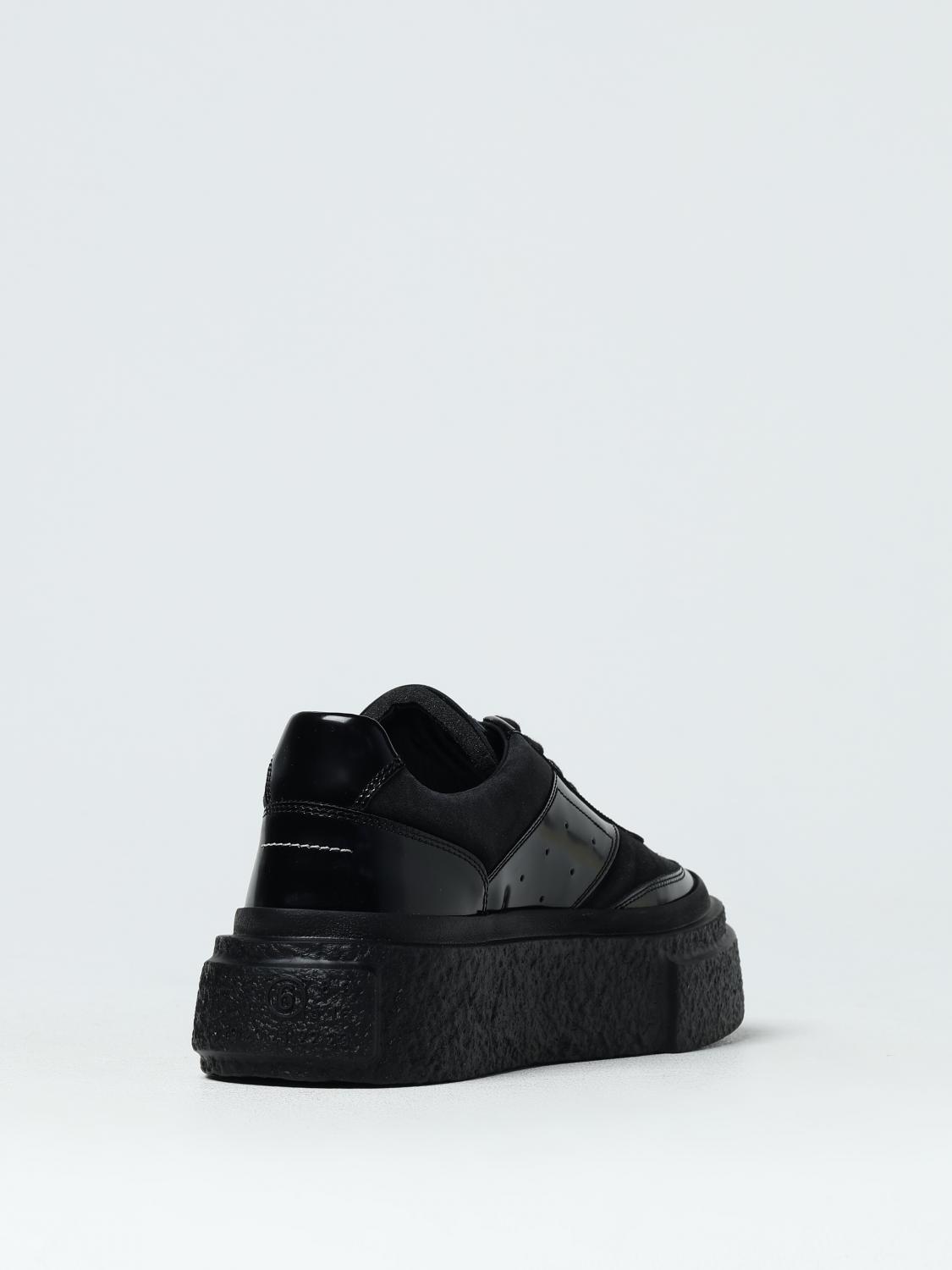 Giglio Sneakers MM6 Maison Margiela In Pelle Spazzolata E Camoscio