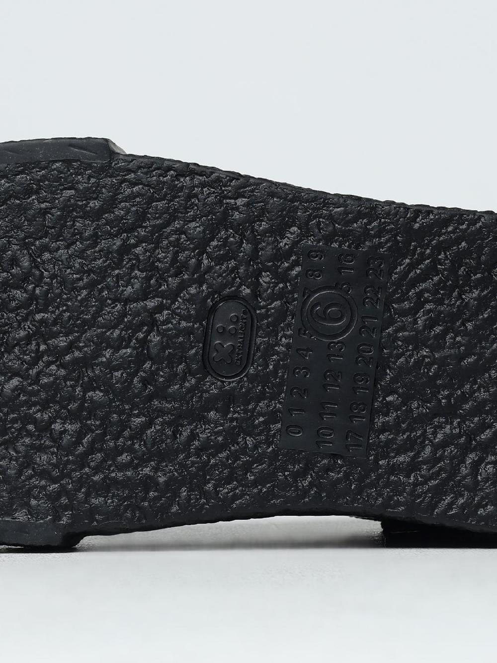 Giglio Sneakers MM6 Maison Margiela In Pelle Spazzolata E Camoscio