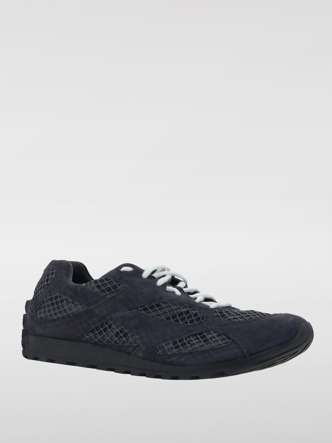 Giglio Sneakers Orbit Bottega Veneta In Mesh A Rete E Camoscio