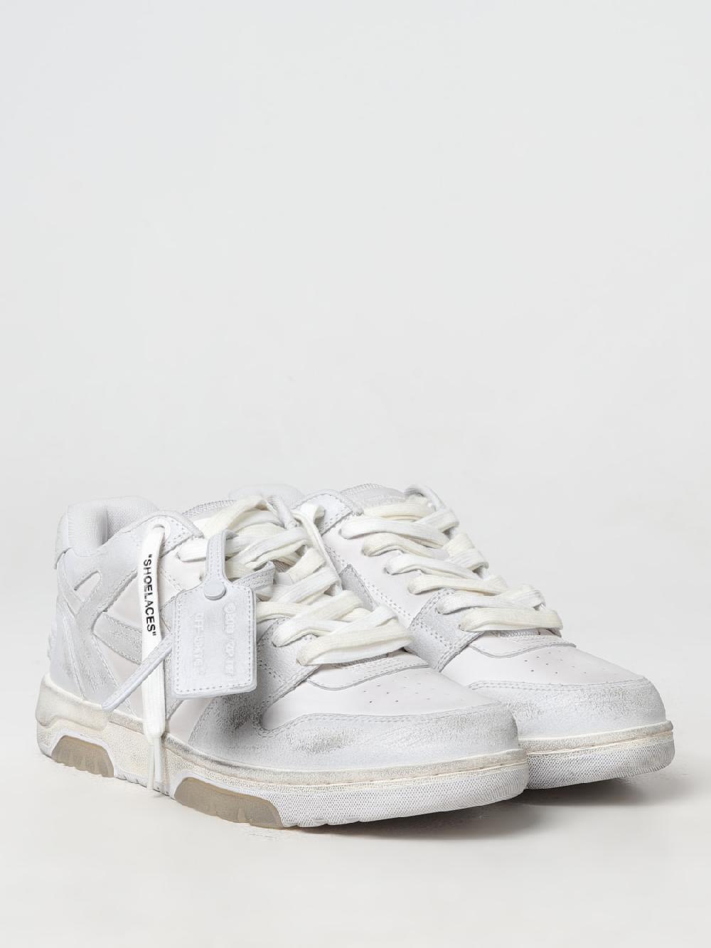 Giglio Sneakers Out Of Office Off-White In Pelle Used