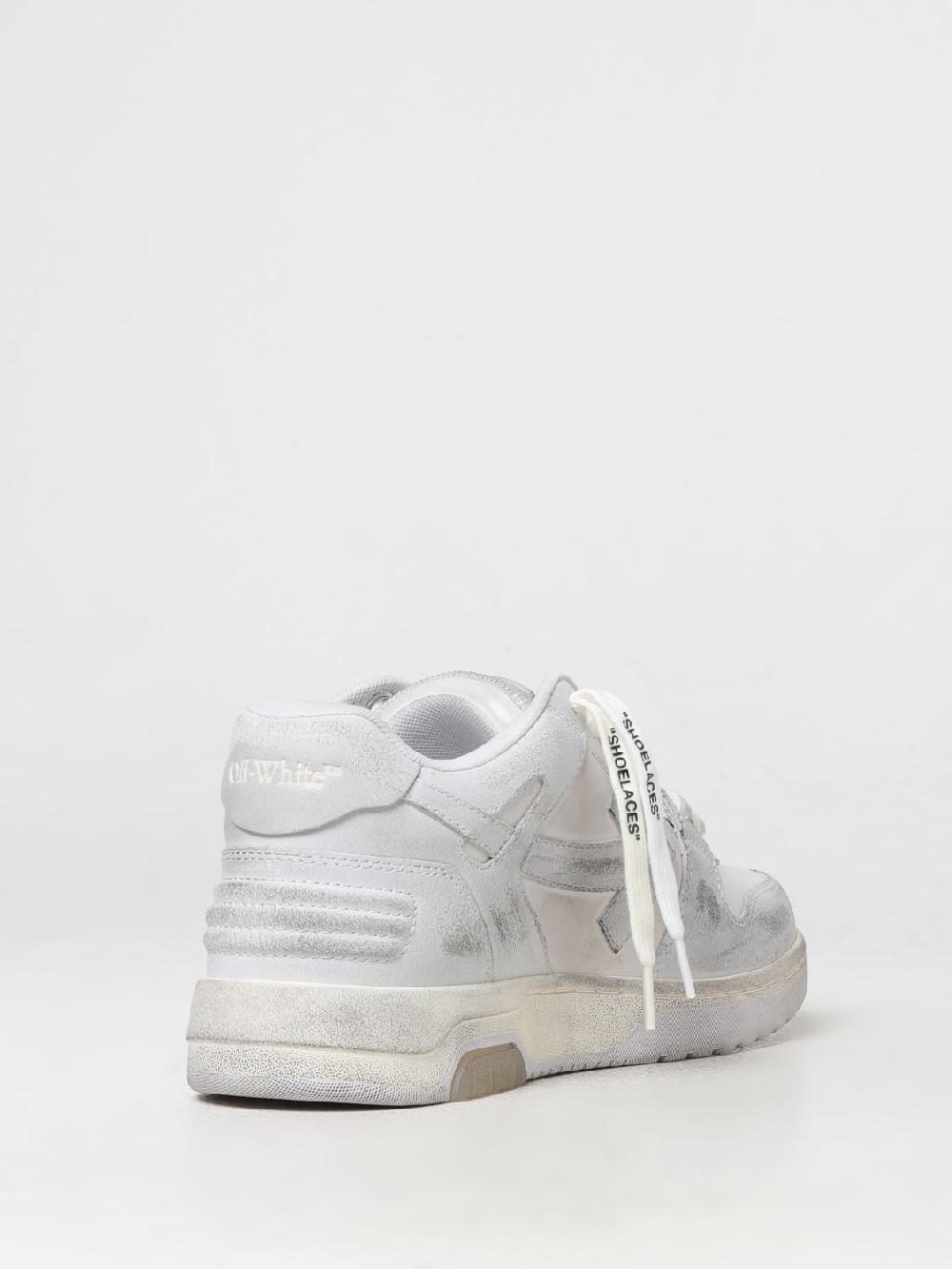 Giglio Sneakers Out Of Office Off-White In Pelle Used