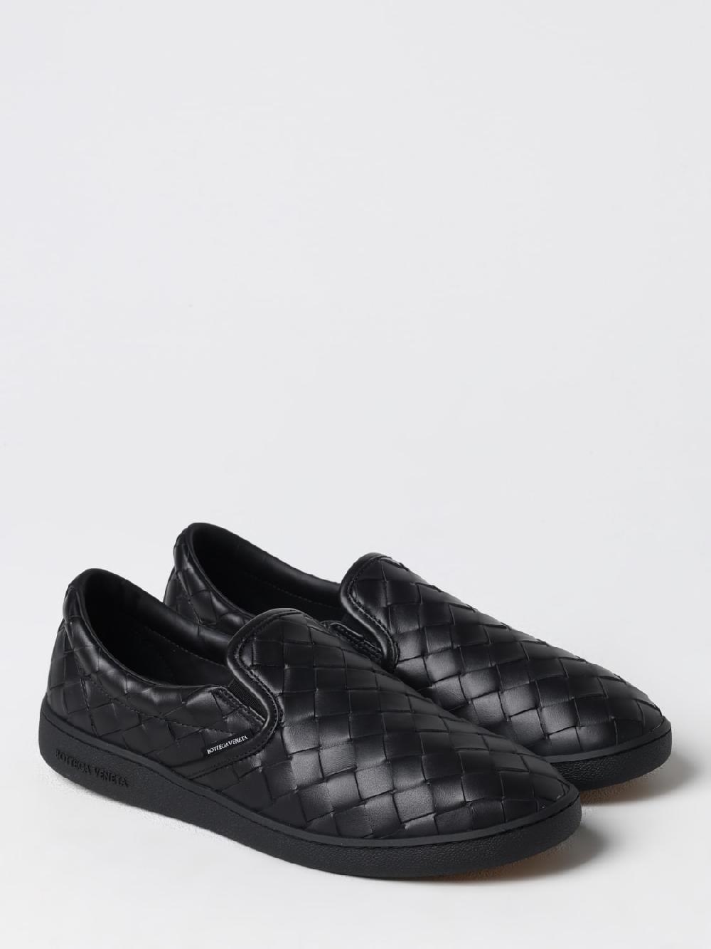 Giglio Sneakers Sawyer Bottega Veneta In Pelle Intrecciata