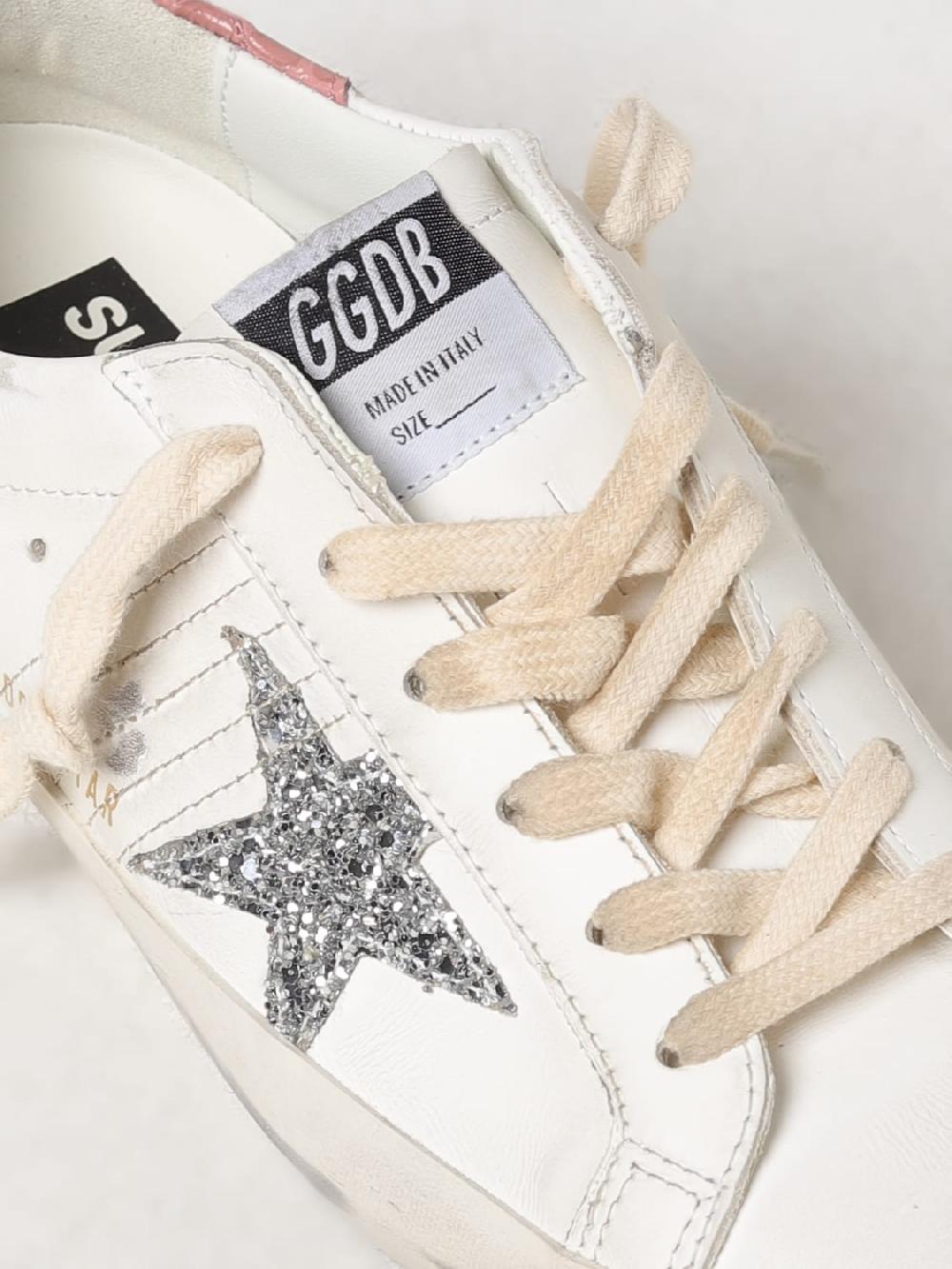 Giglio Sneakers Super-Star Golden Goose In Pelle Used