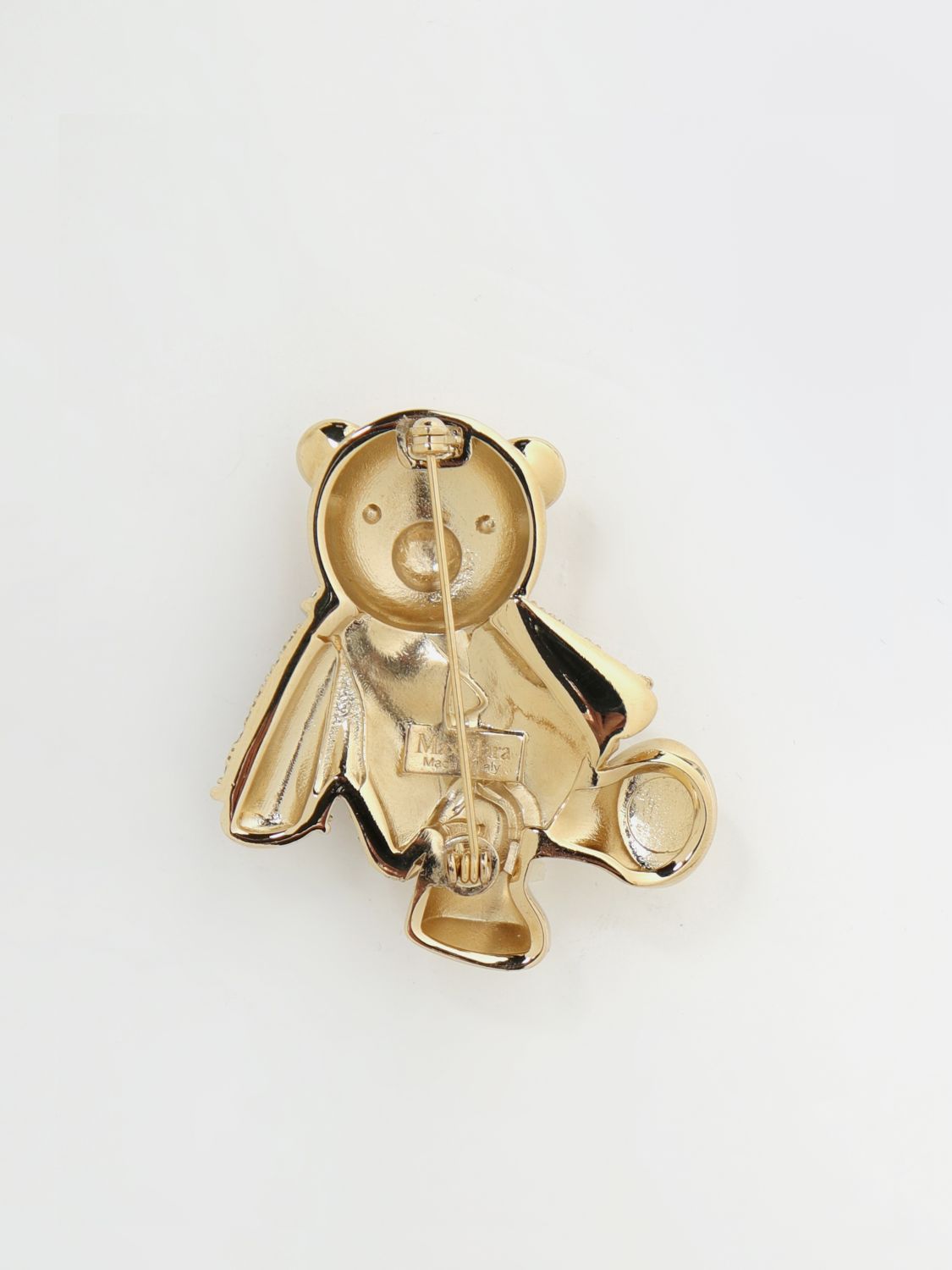 Giglio Spilla Teddy Max Mara In Ottone Con Strass Incastonati