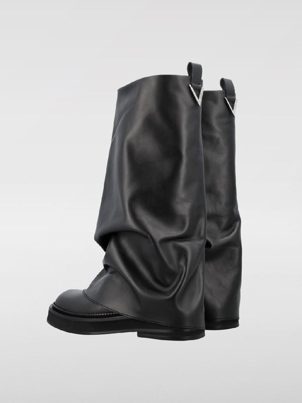 Giglio Stivale Robin The Attico In Nappa Arricciata