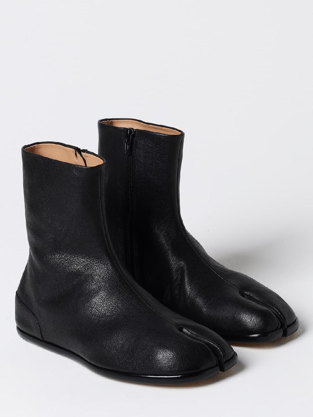 Giglio Stivaletto Tabi Maison Margiela In Pelle A Grana