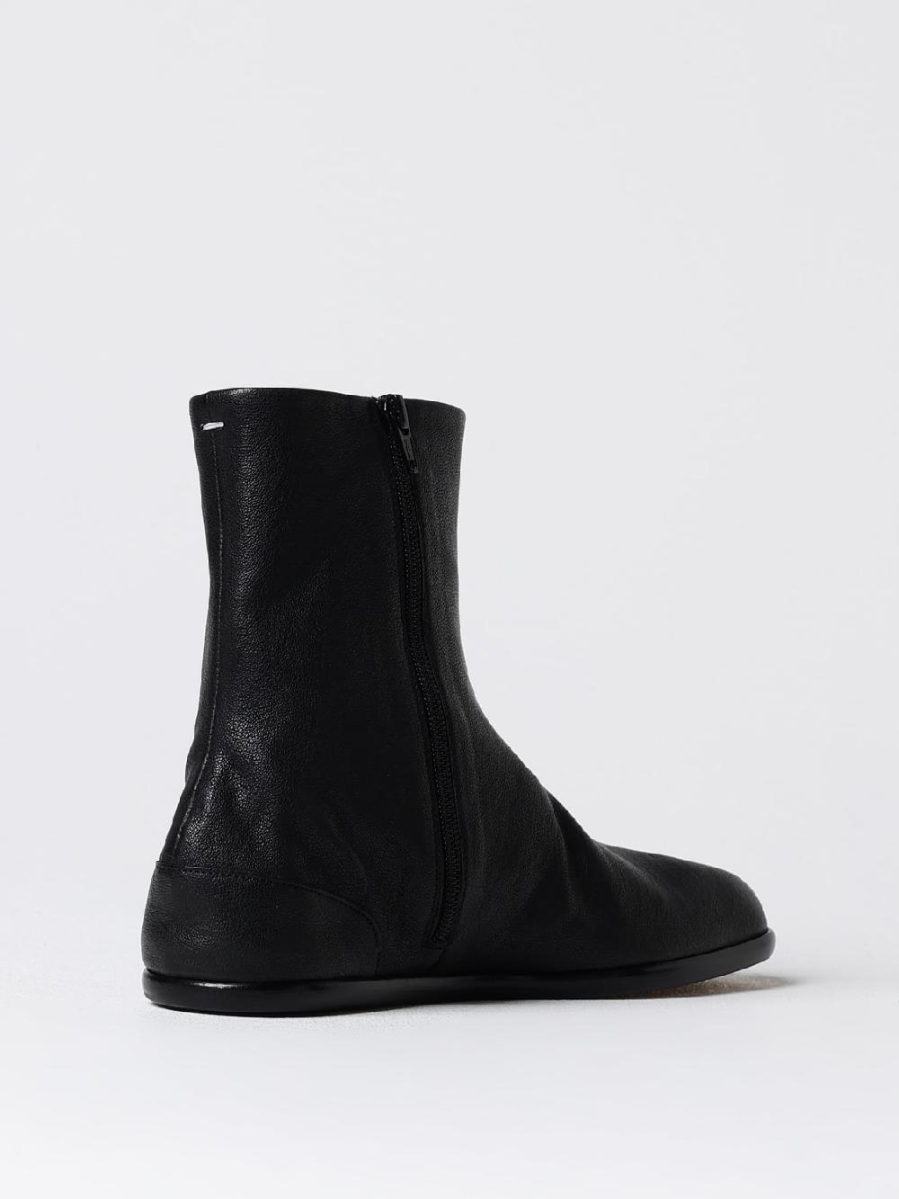 Giglio Stivaletto Tabi Maison Margiela In Pelle A Grana