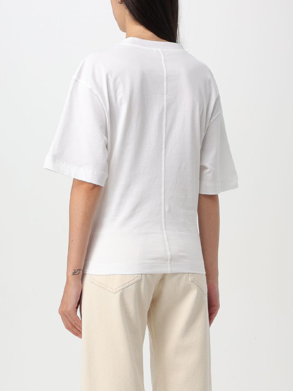Giglio T-shirt Brunello Cucinelli Con Applicazioni Gioiello