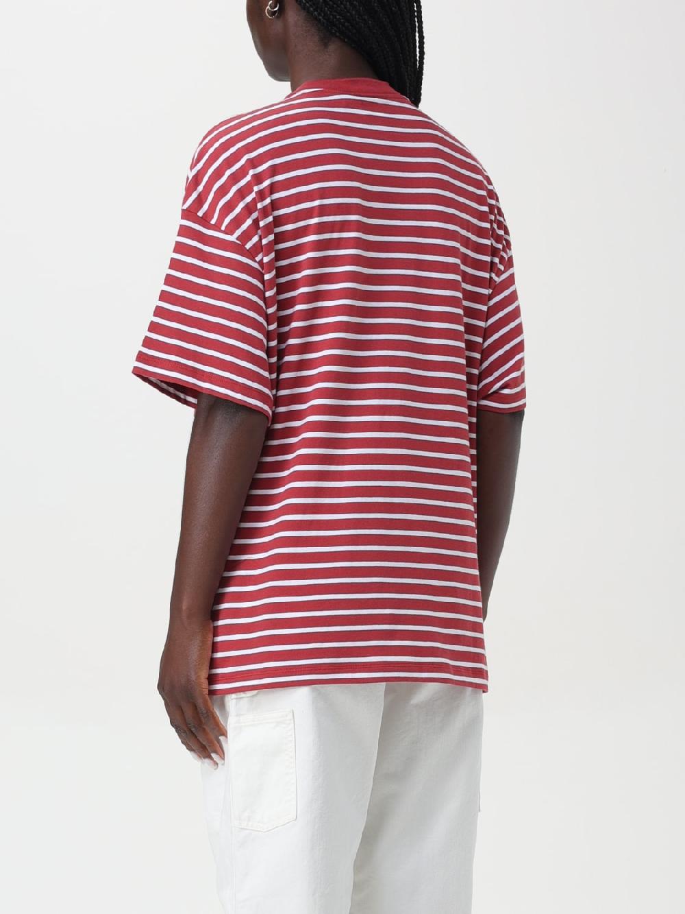 Giglio T-shirt Bryna Carhartt Wip In Cotone Con Righe All Over