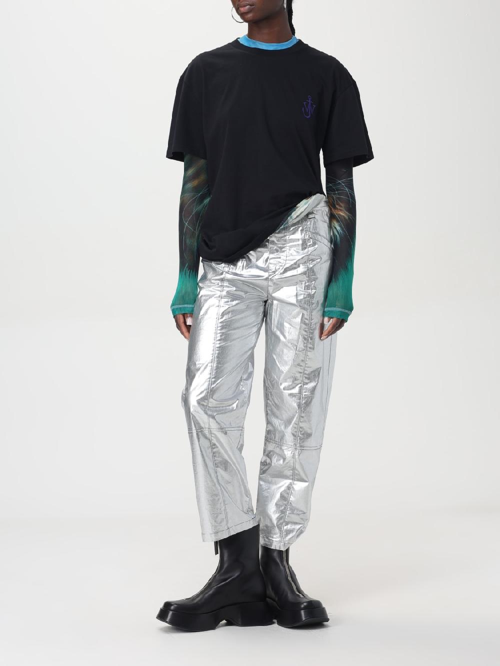 Giglio T-shirt Con Stampa Grafica Posteriore Jw Anderson