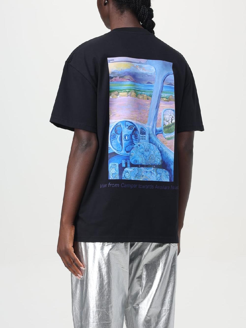 Giglio T-shirt Con Stampa Grafica Posteriore Jw Anderson