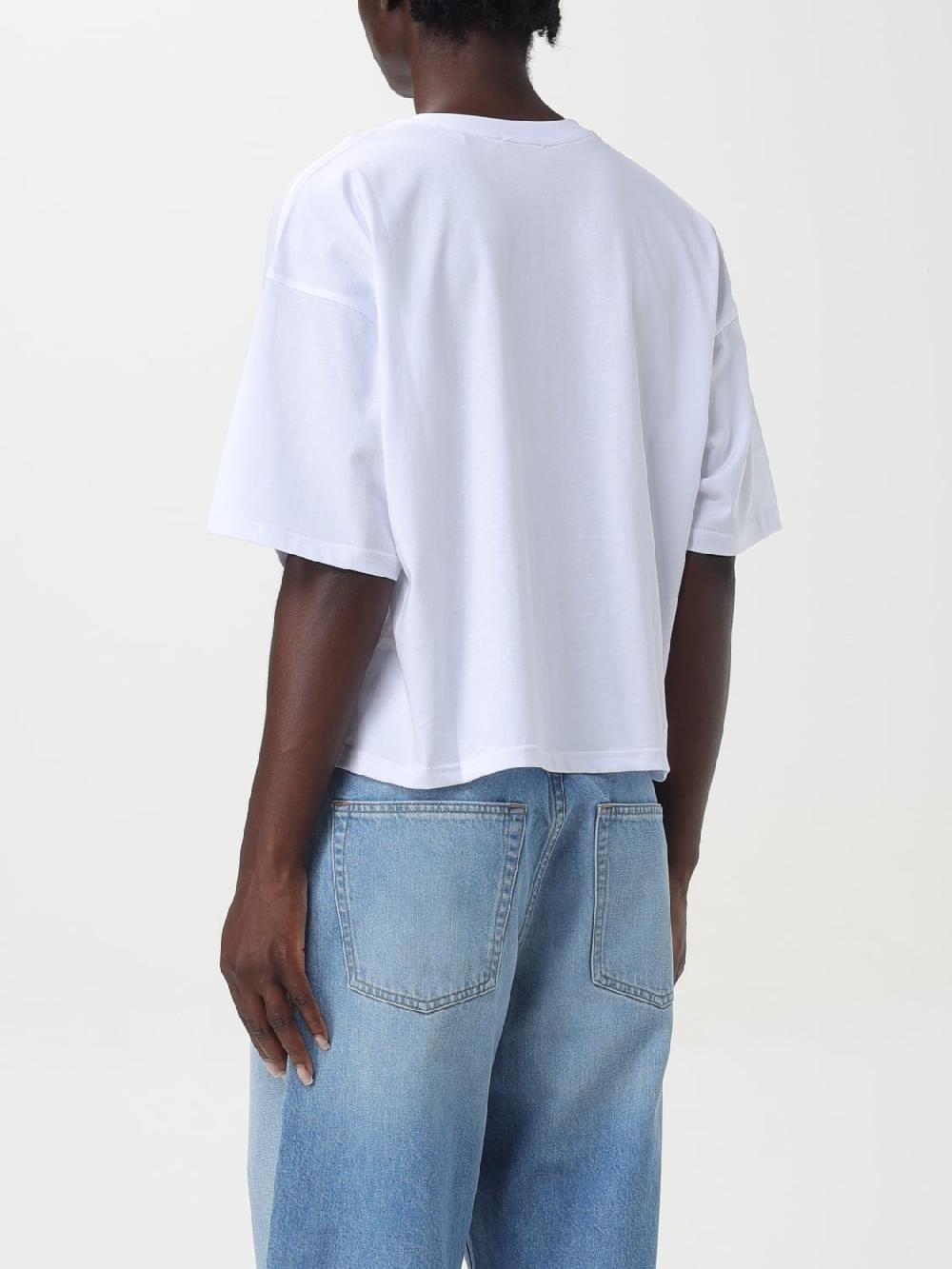 Giglio T-shirt Diesel In Cotone Con Logo Intagliato