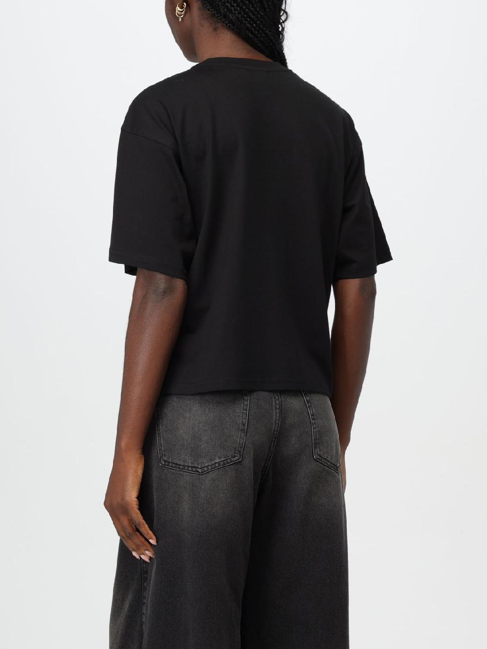 Giglio T-shirt Diesel In Cotone Con Logo Intagliato