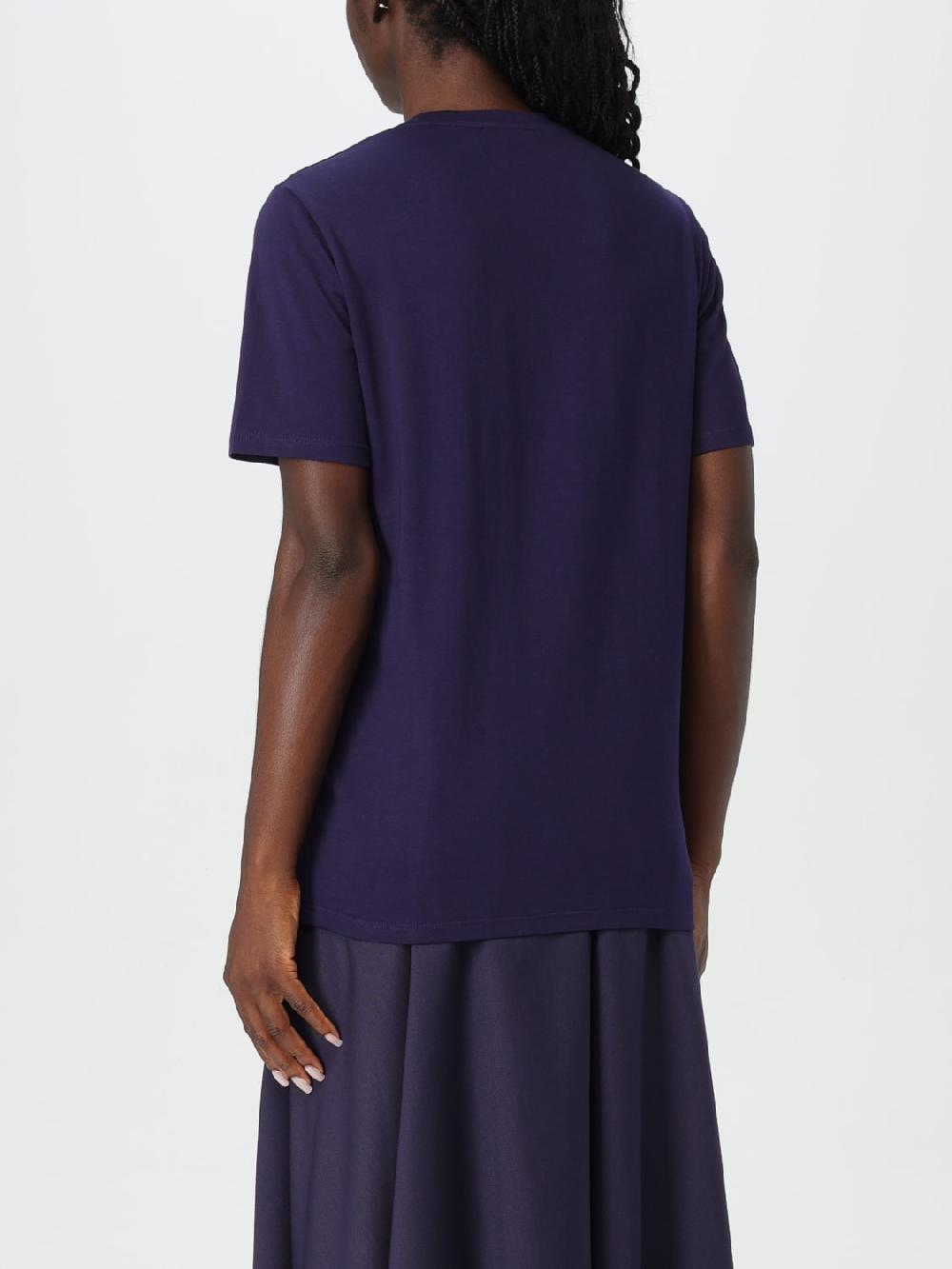 Giglio T-shirt Elisabetta Franchi In Cotone Con Stampa Logo