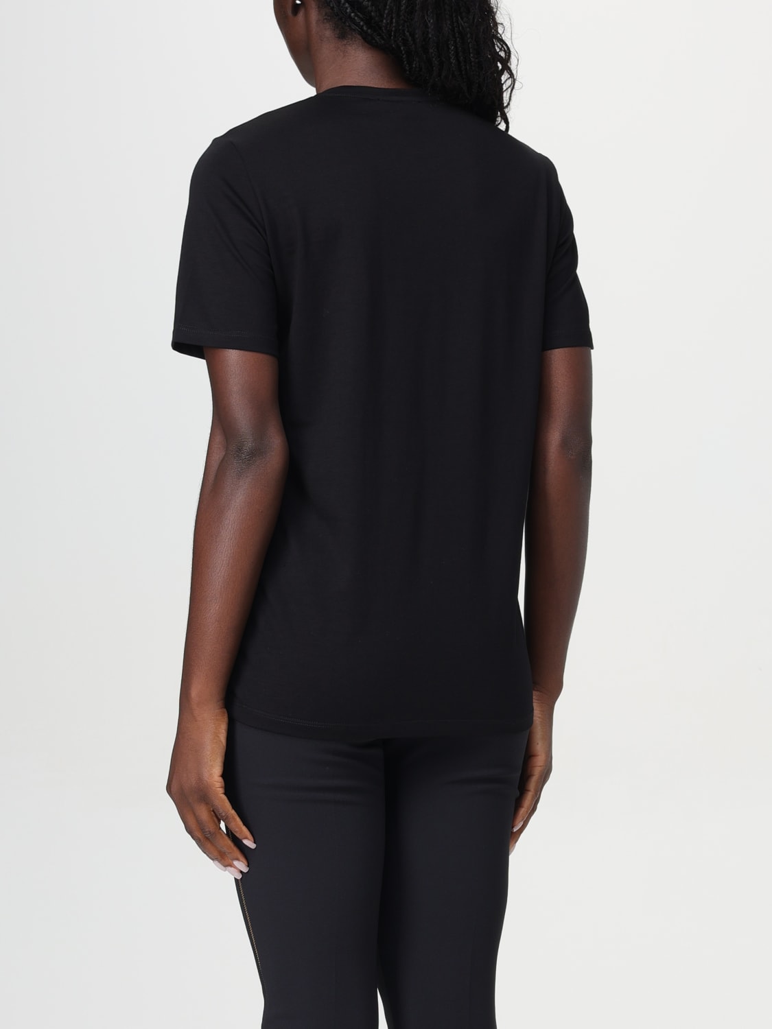 Giglio T-shirt Elisabetta Franchi In Cotone Con Stampa Logo