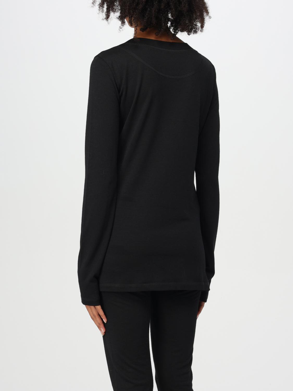 Giglio T-shirt Jil Sander In Misto Lana Vergine Con Logo