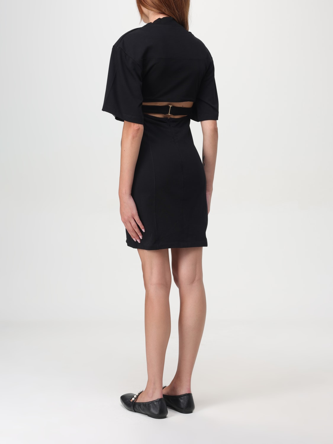 Giglio T-shirt La Robe Bahia Jacquemus In Cotone Con Dettaglio Torchon
