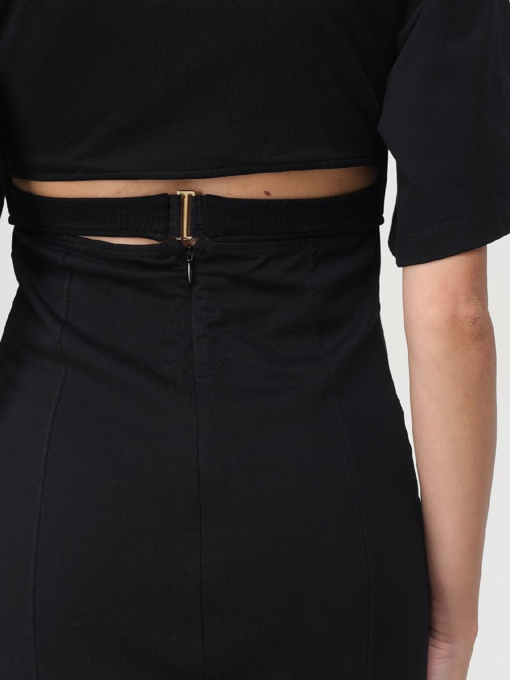 Giglio T-shirt La Robe Bahia Jacquemus In Cotone Con Dettaglio Torchon