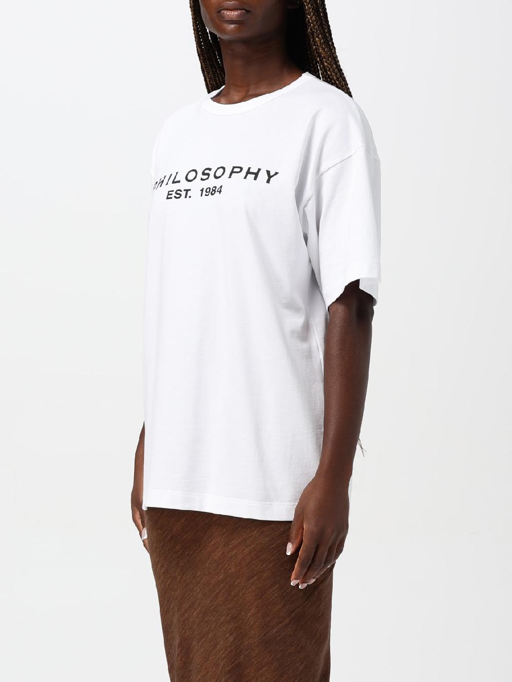 Giglio T-shirt Philosophy Di Lorenzo Serafini In Cotone