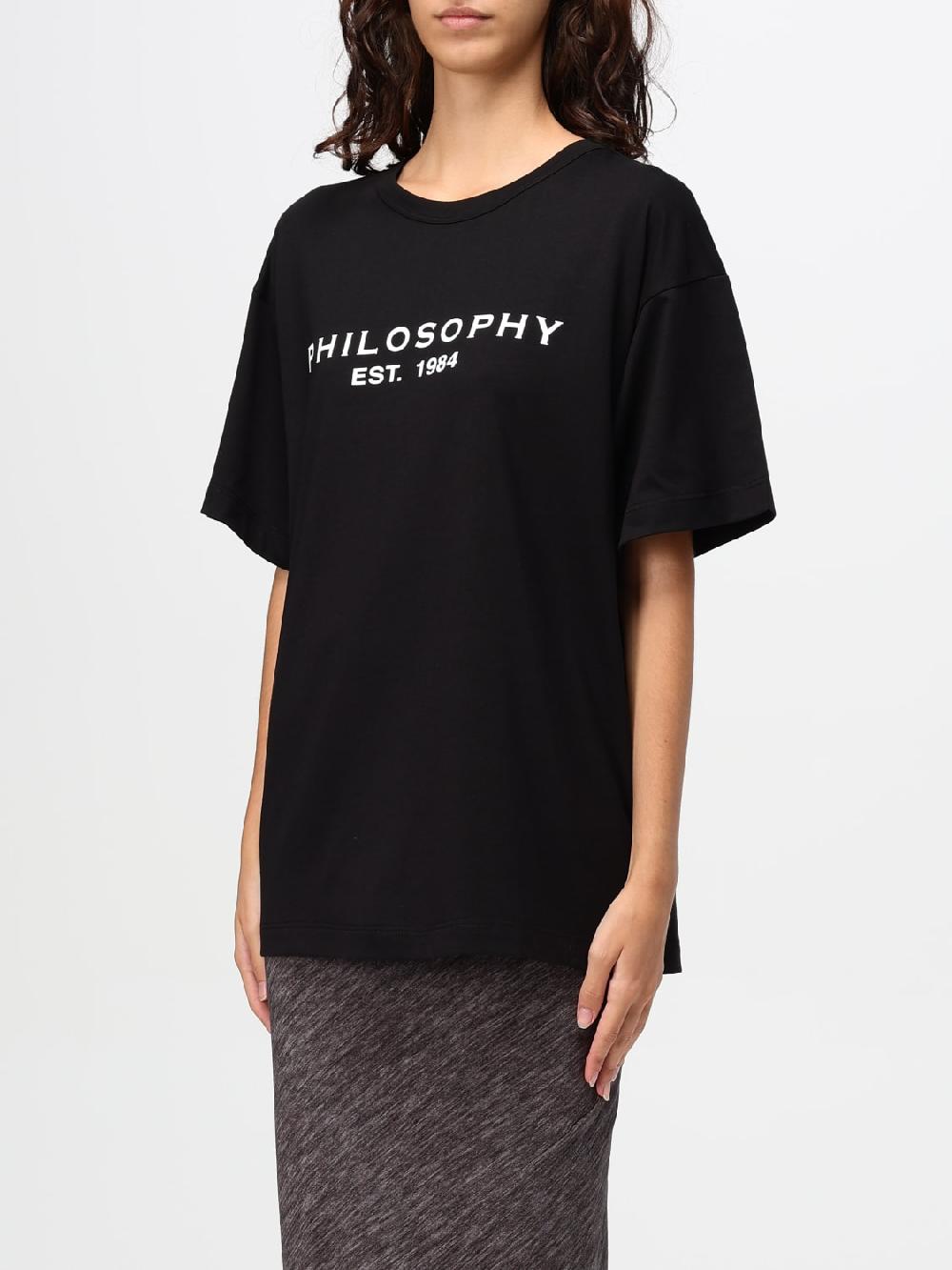 Giglio T-shirt Philosophy Di Lorenzo Serafini In Cotone