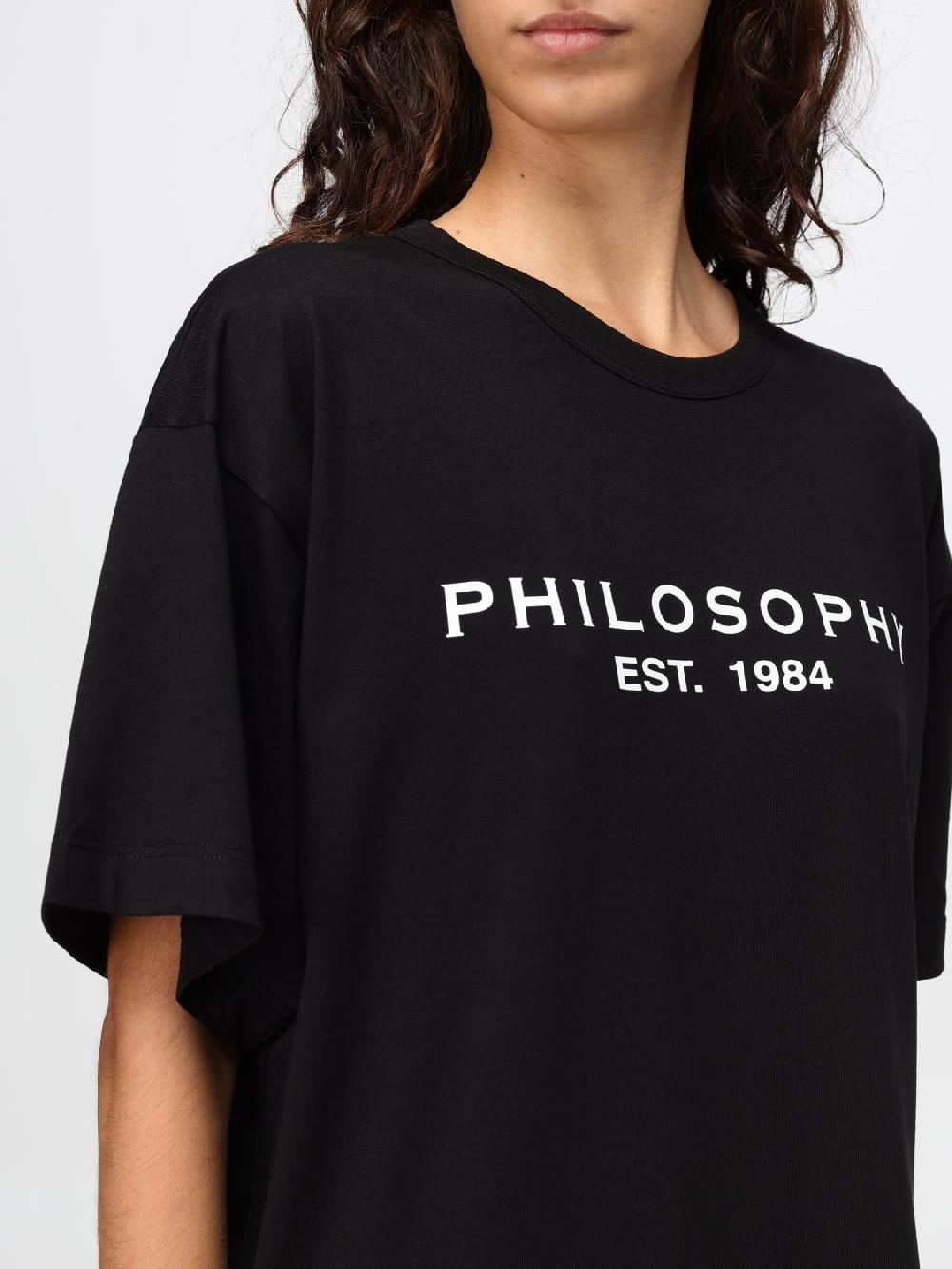 Giglio T-shirt Philosophy Di Lorenzo Serafini In Cotone