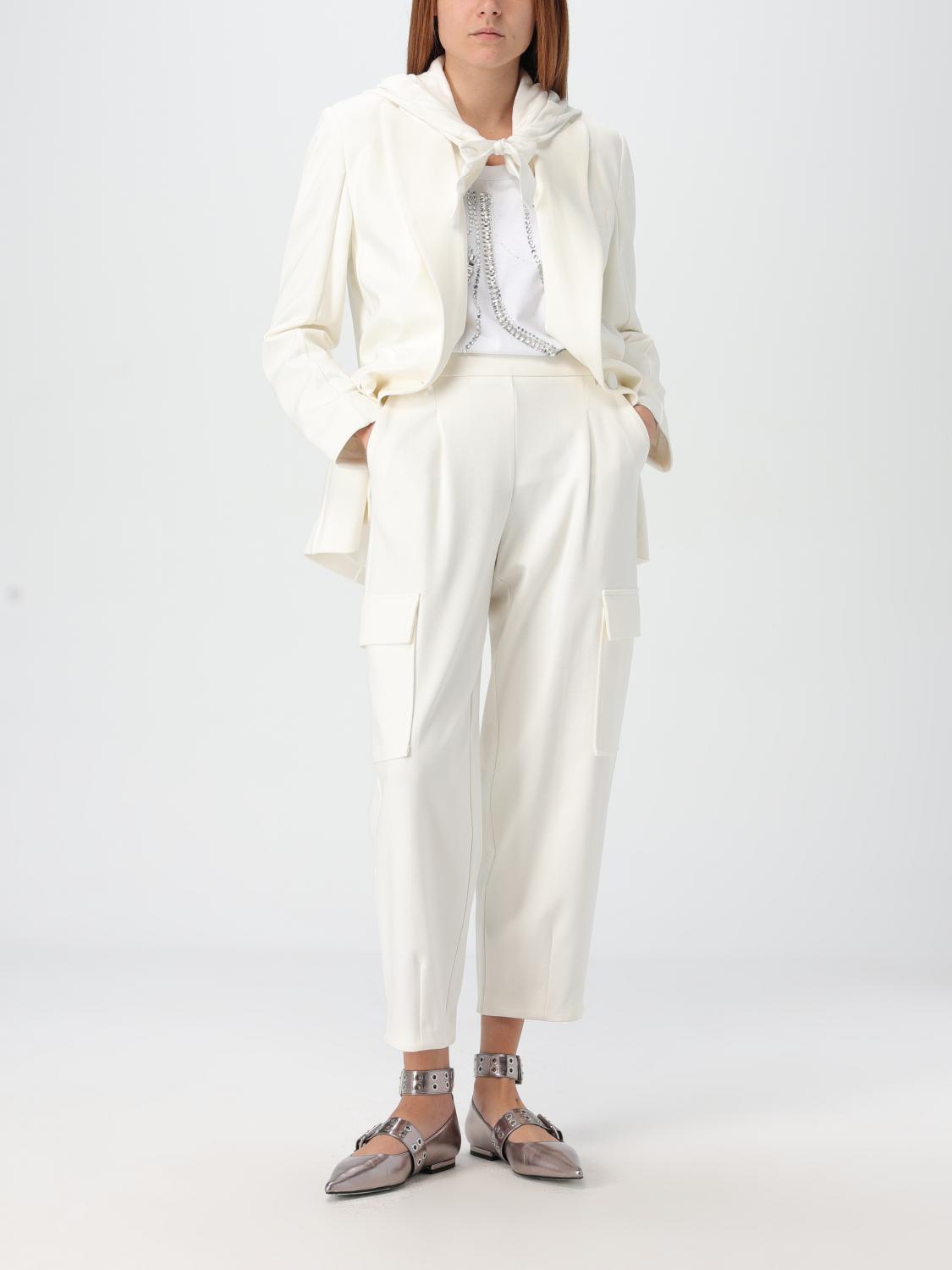 Giglio T-shirt Twinset - Actitude In Cotone Con Strass