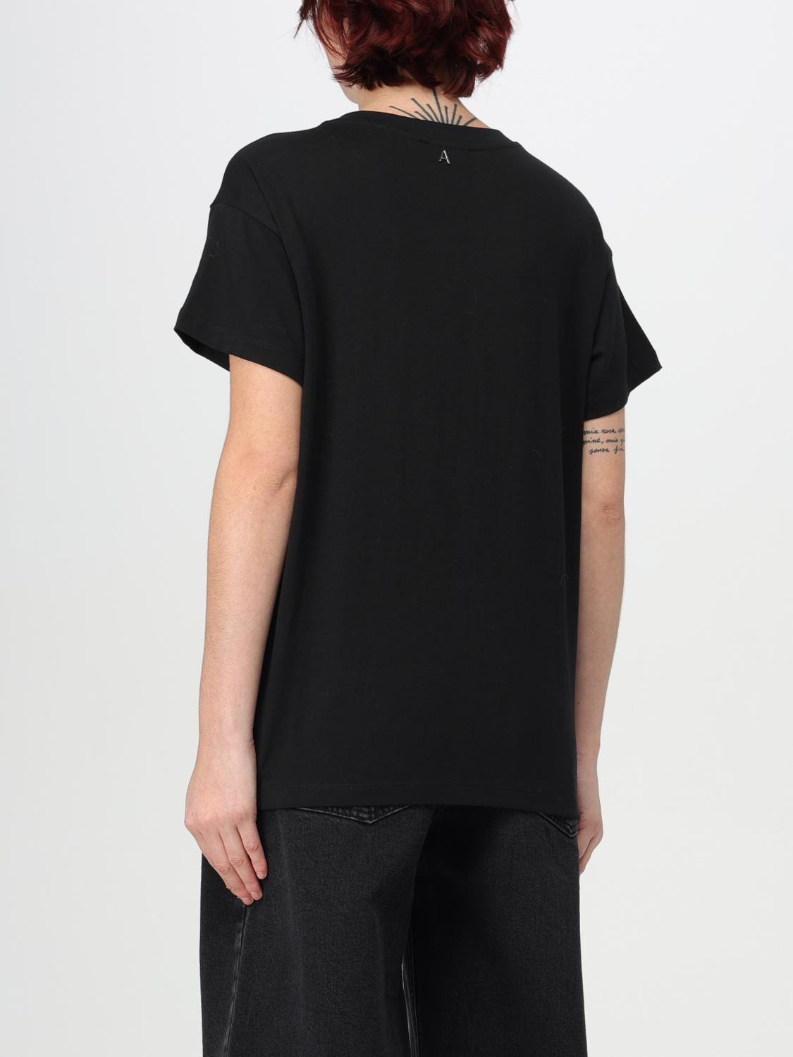 Giglio T-shirt Twinset - Actitude In Cotone Con Strass