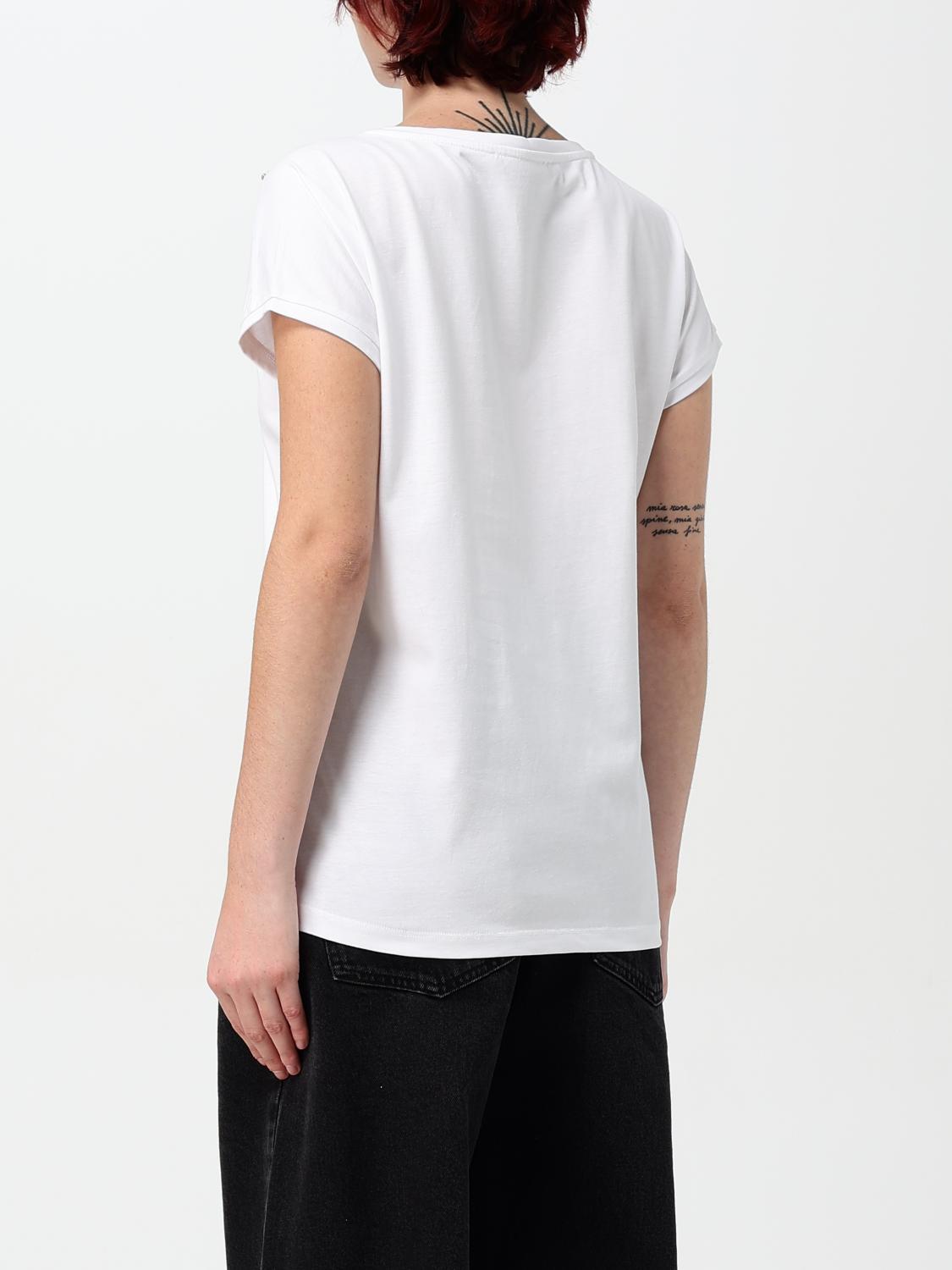 Giglio T-shirt Twinset - Actitude In Cotone Con Strass