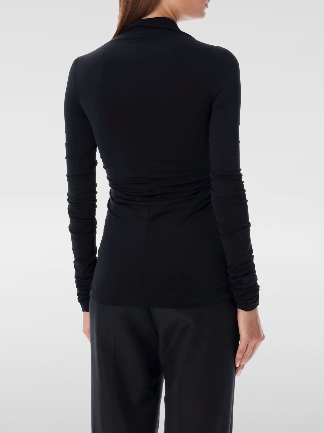 Giglio Top Cut-out Rick Owens In Tessuto Elasticizzato