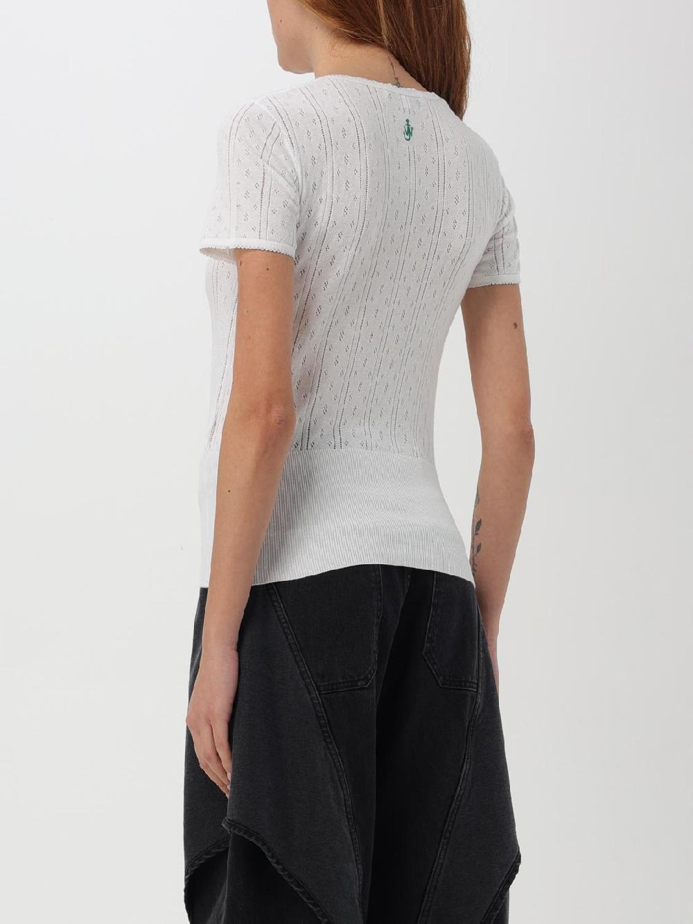 Giglio Top JW Anderson In Cotone In Cotone A Maglia Traforata