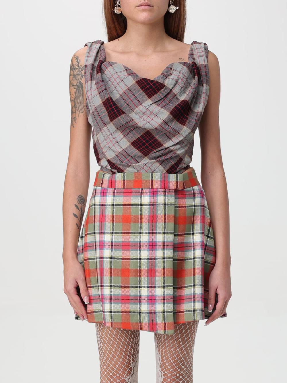Giglio Top Vivienne Westwood in misto lana e cotone