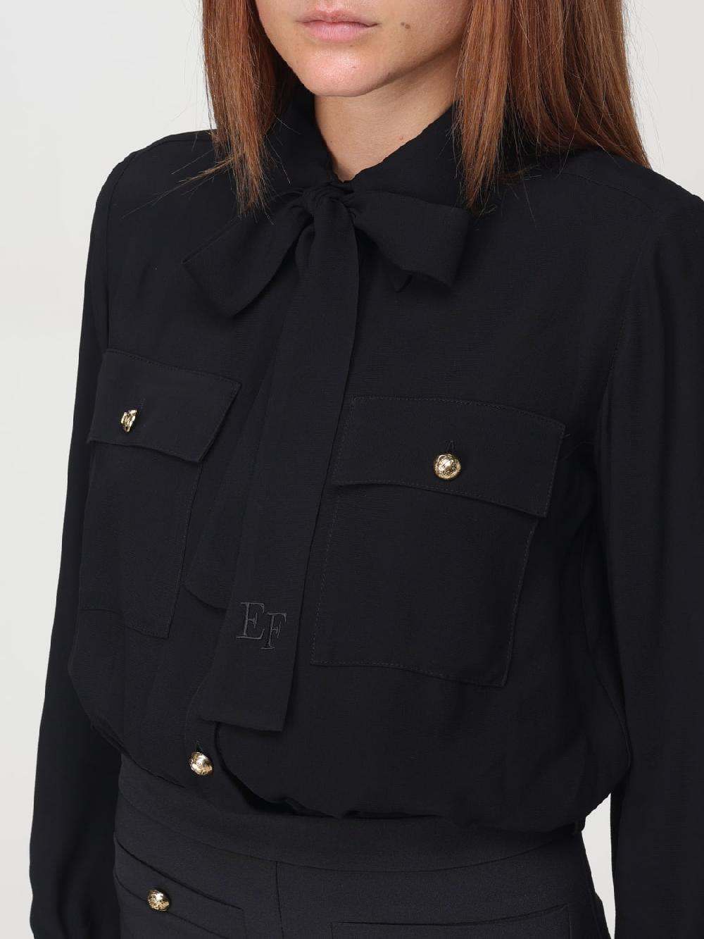 Giglio Tuta In Crêpe Stretch Con Fiocco Elisabetta Franchi