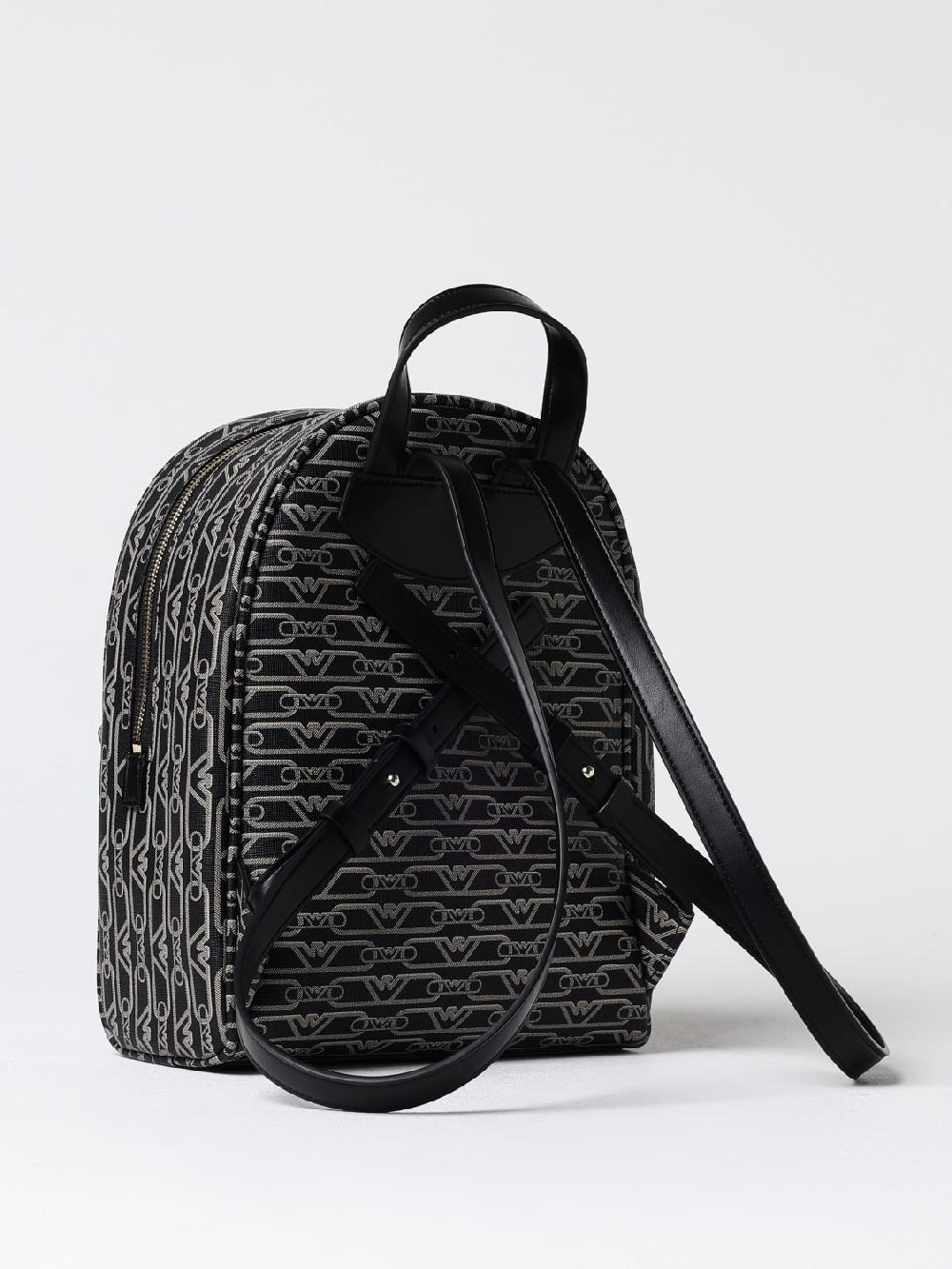 Giglio Zaino Emporio Armani In Nylon Con Logo Jacquard