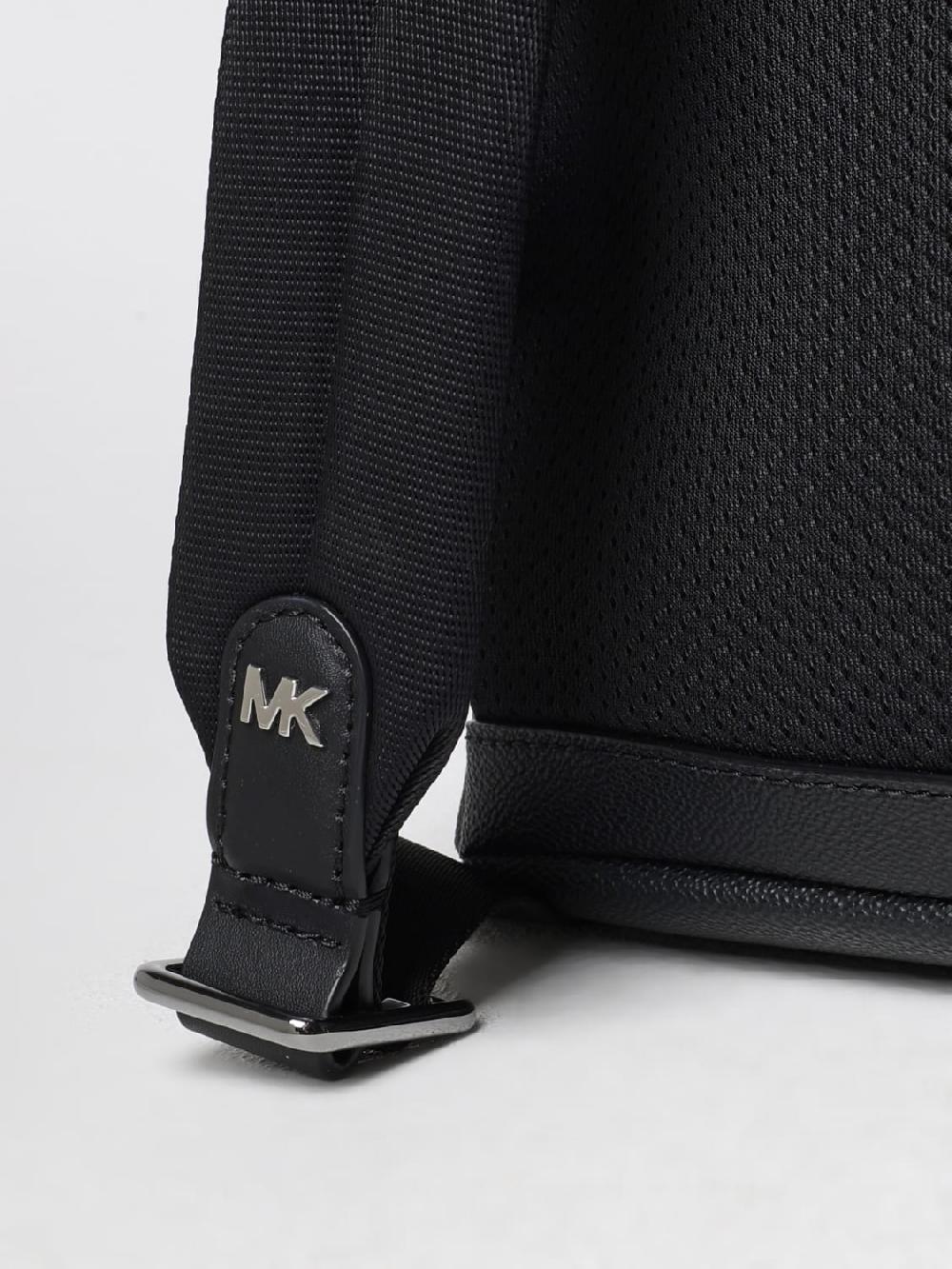 Giglio Zaino Hudson Michael Kors In Cotone Spalmato Con Monogram All Over