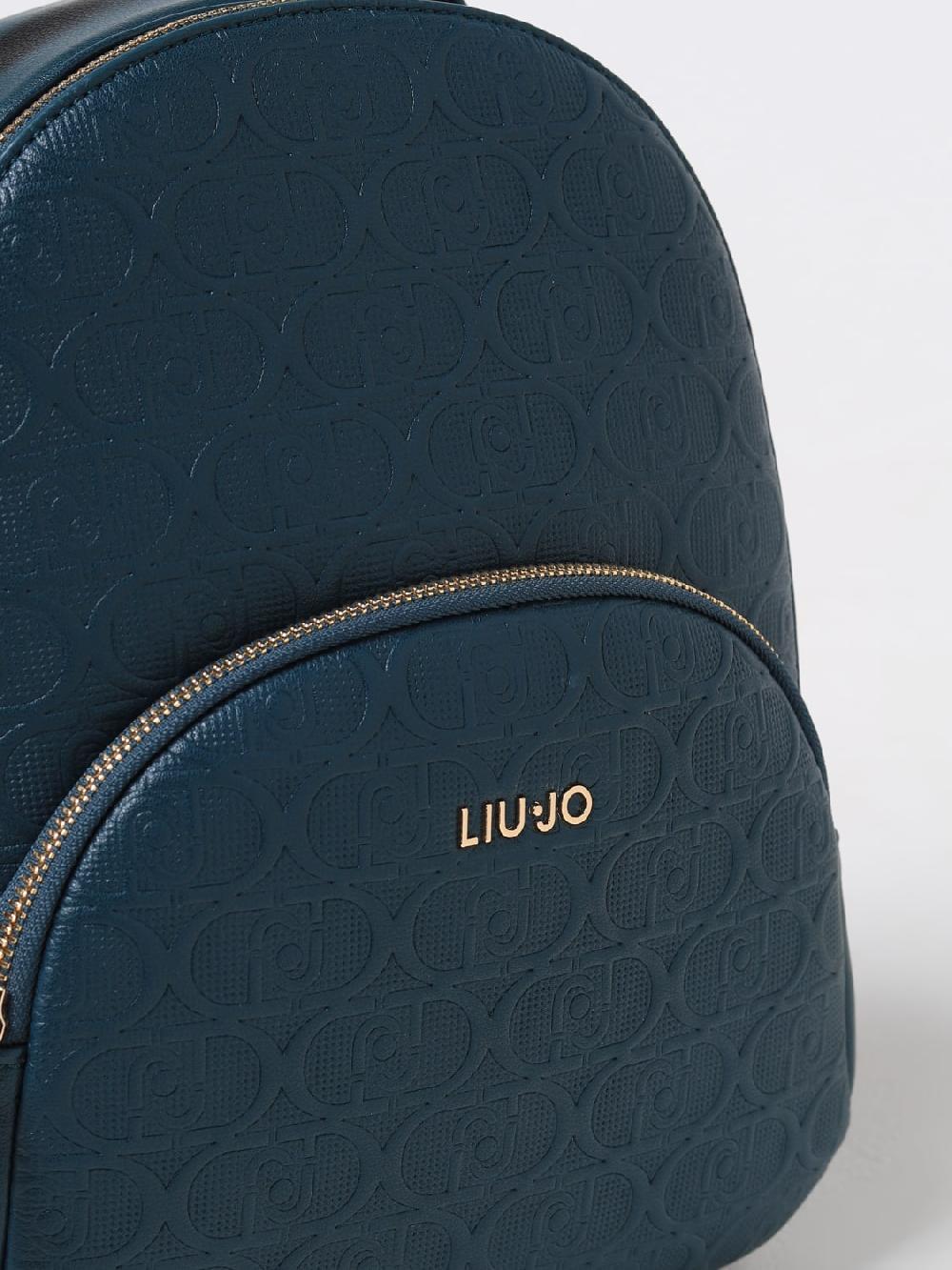 Giglio Zaino Liu Jo In Pelle Sintetica Con Logo Goffrato All Over