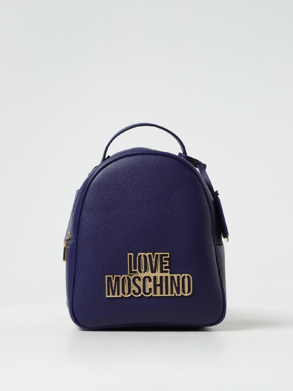 Giglio Zaino Love Moschino in pelle sintetica a grana