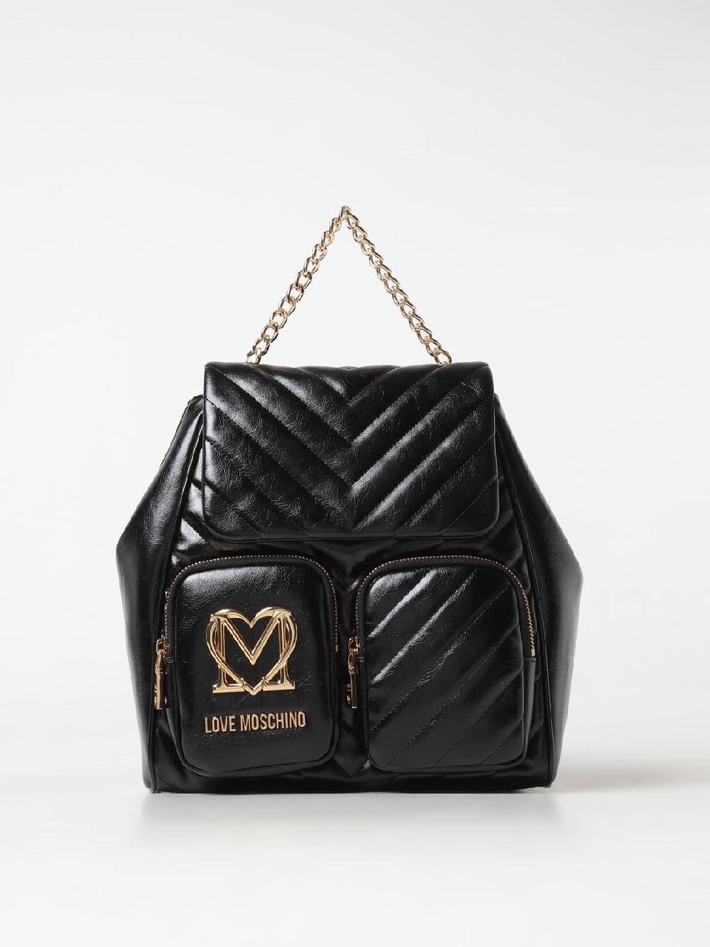 Giglio Zaino Love Moschino in pelle sintetica trapuntata