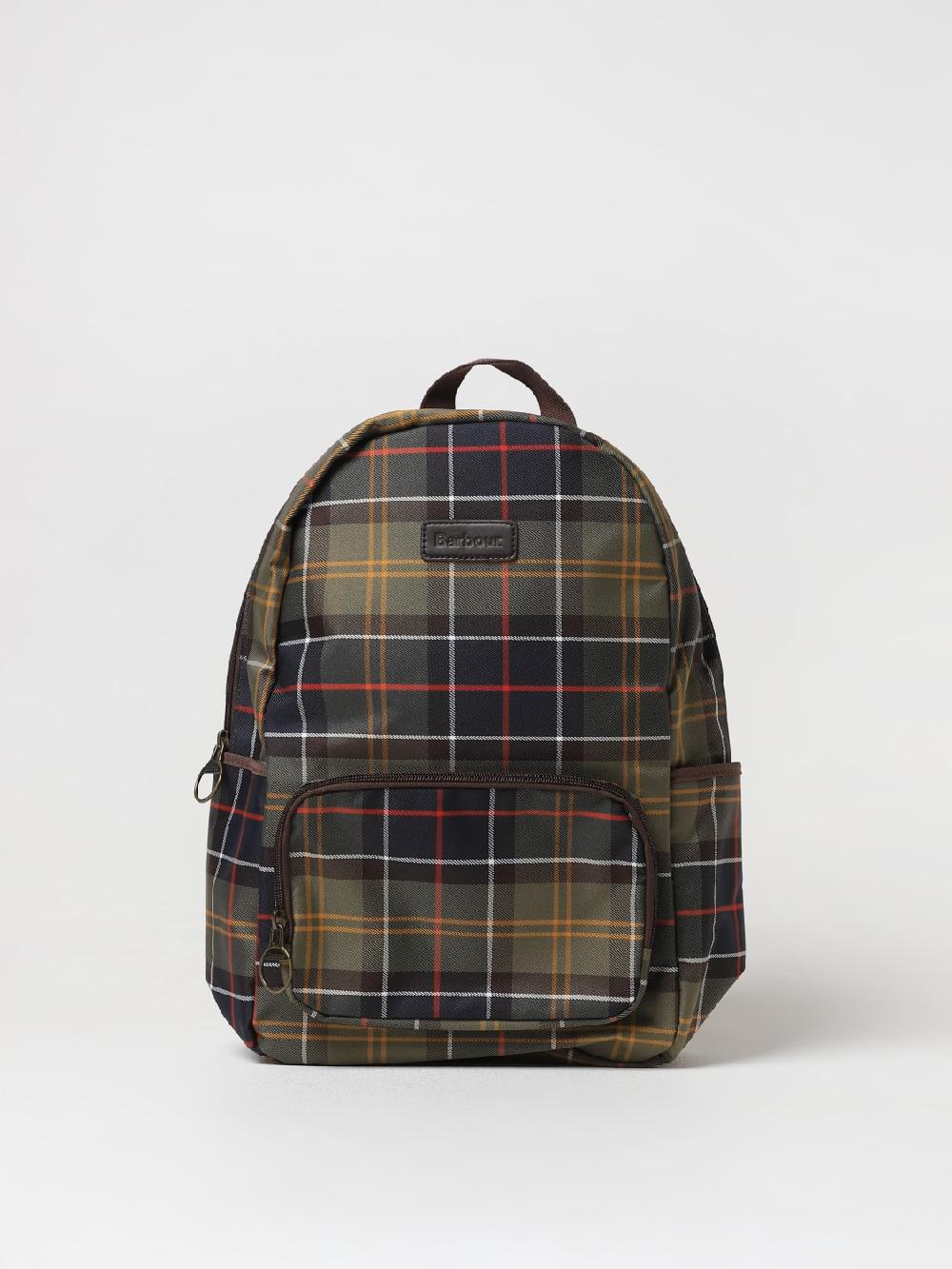 Giglio Zaino Torridon Barbour in nylon stampa tartan