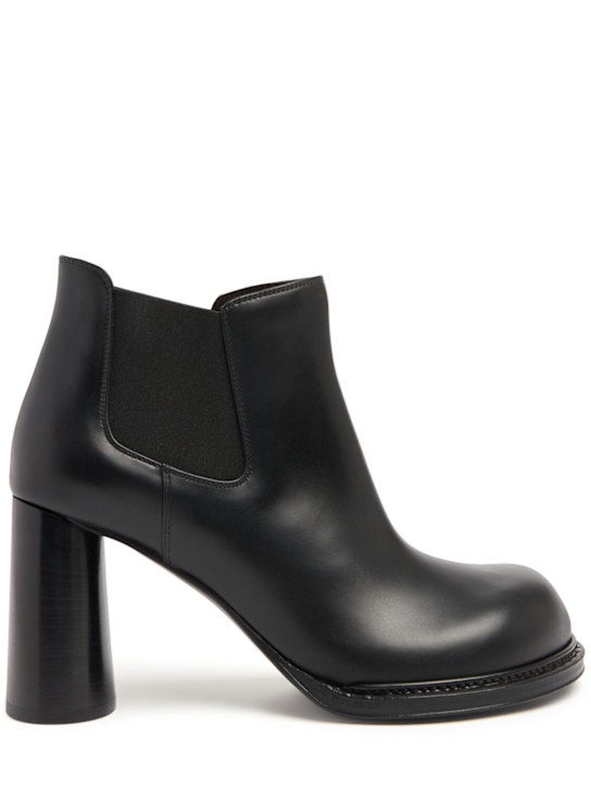 Luisaviaroma 80mm Cliff leather chelsea ankle boots