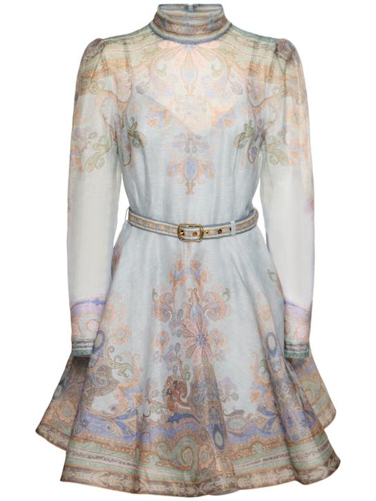 Luisaviaroma Abito mini Eden in organza di seta e lino