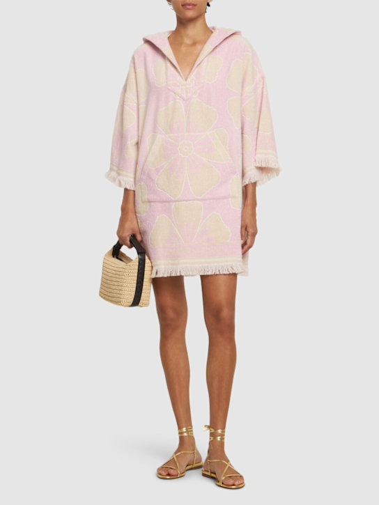 Luisaviaroma Abito Pop In Misto Cotone Con Capuccio